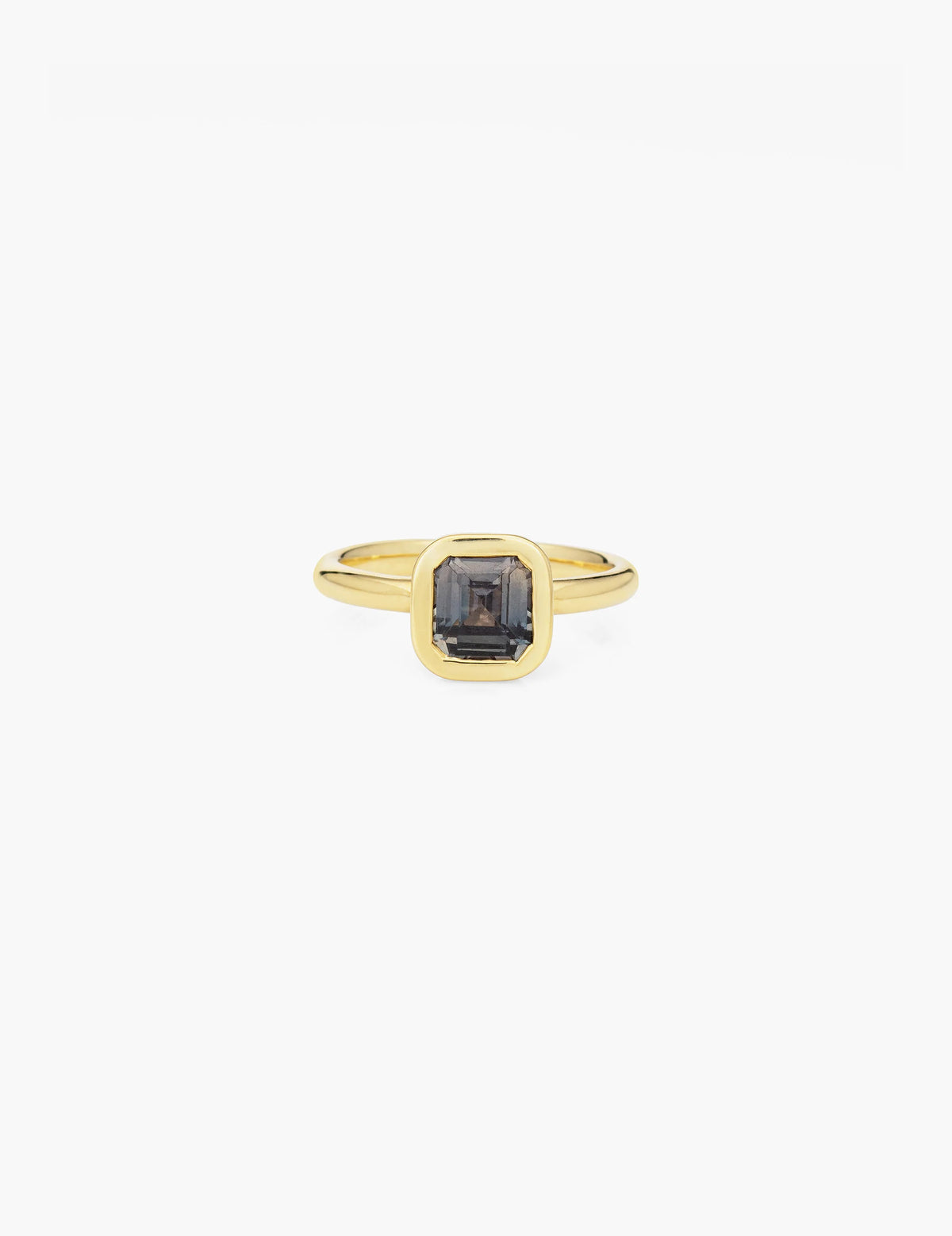 Sapphire Enamel Ring