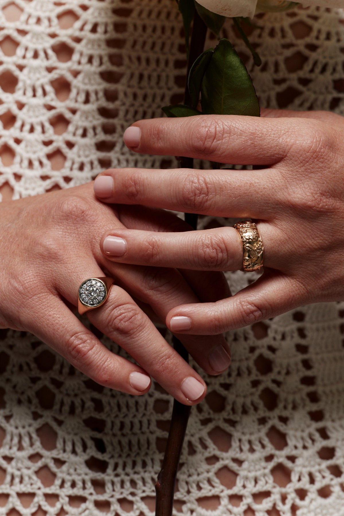 Augusta Ring with Lab Grown Diamonds