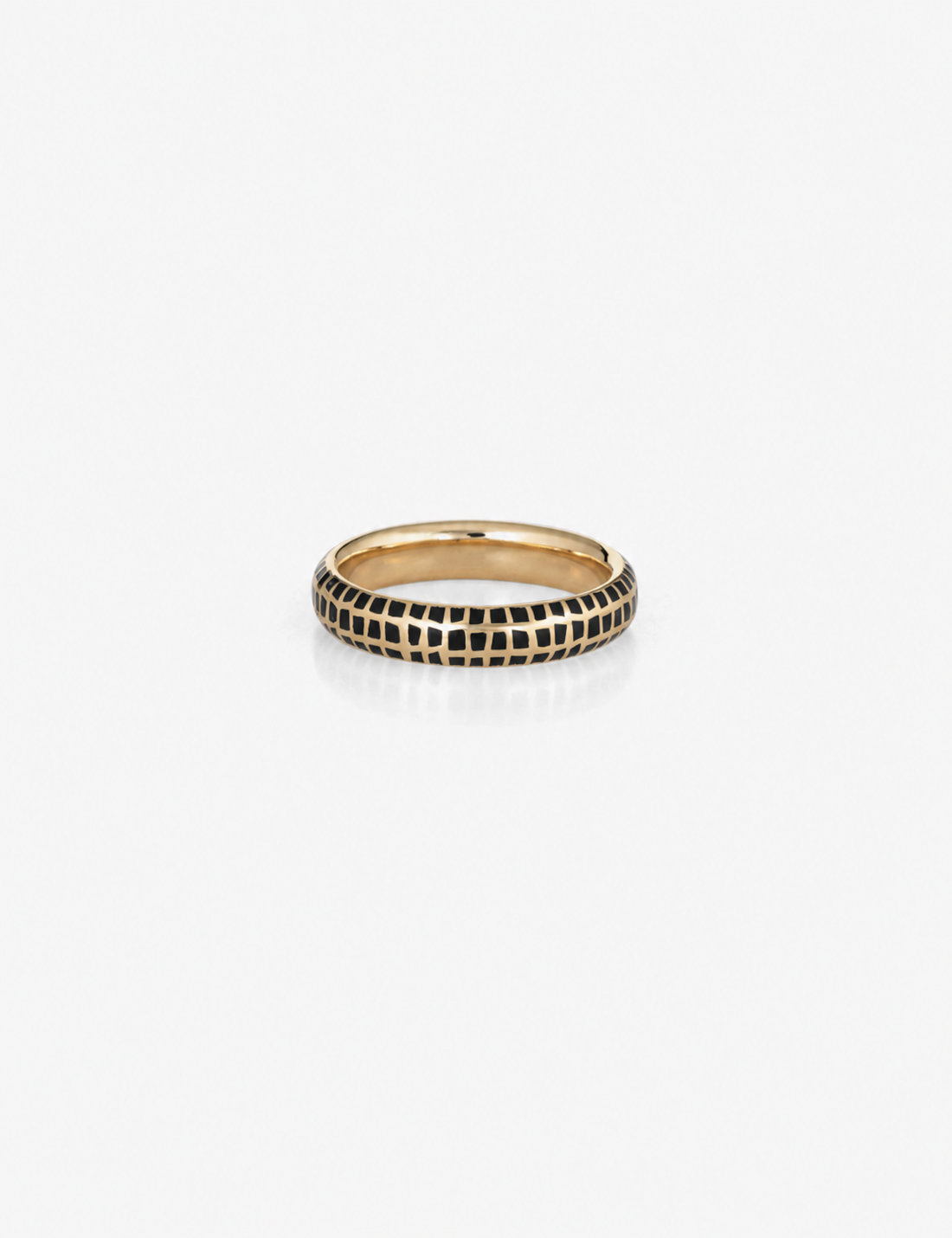 Checkered Enamel Band