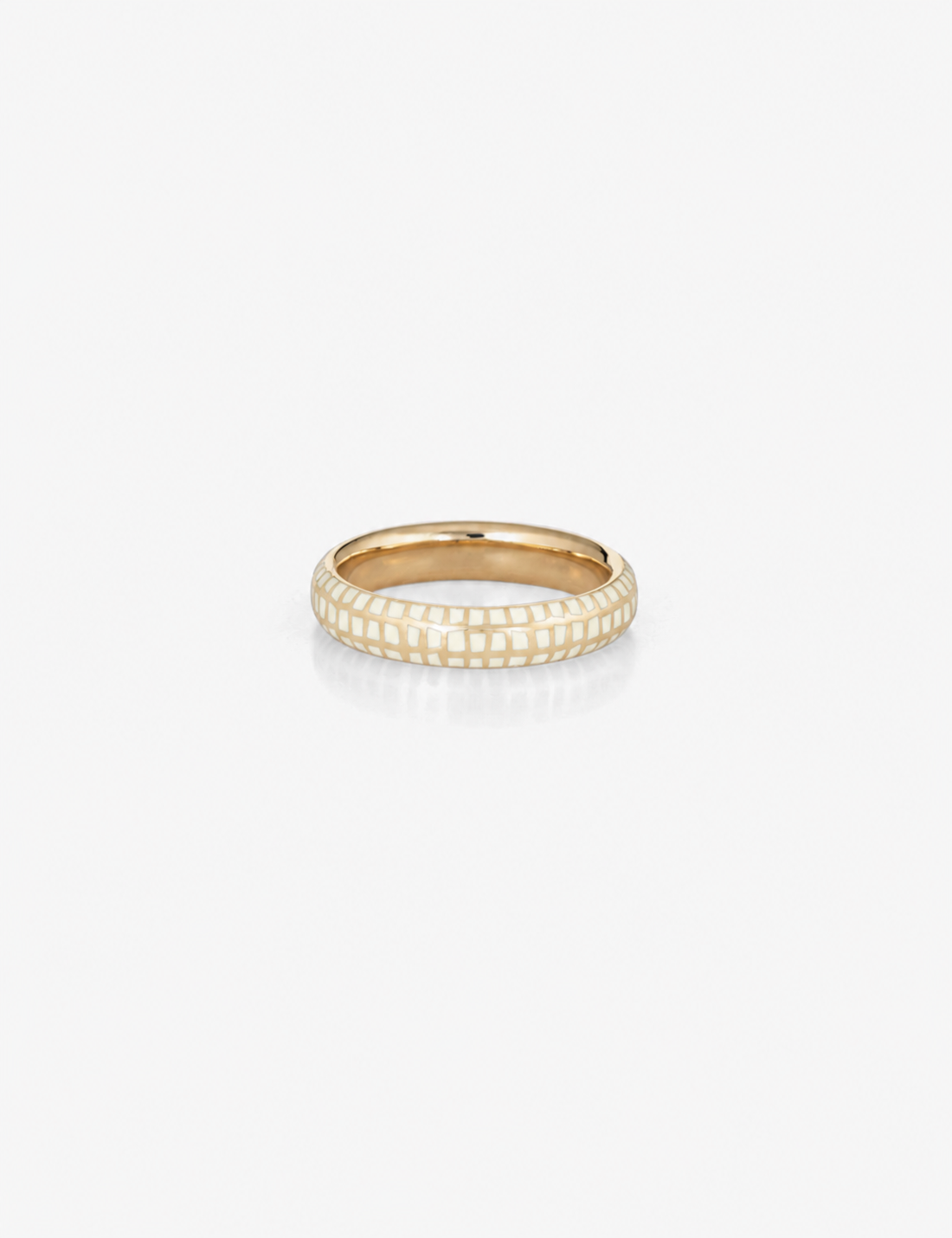 Checkered Enamel Band
