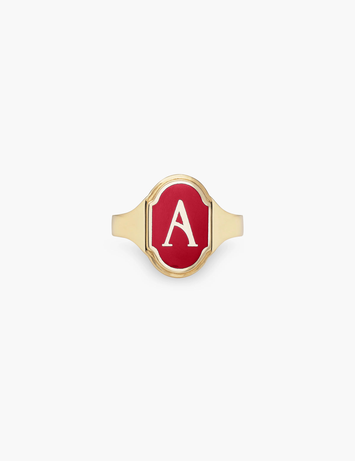 Enamel Initial Ring