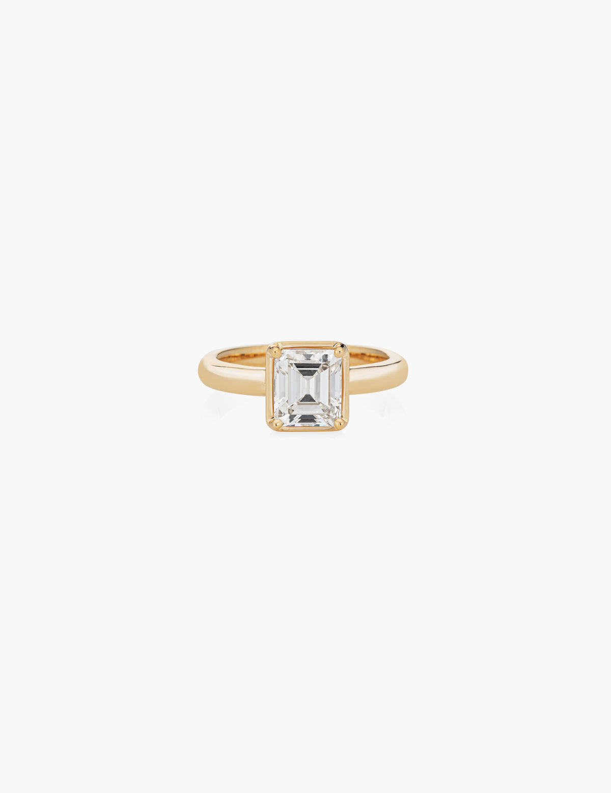 Emerald Cut Diamond Ring