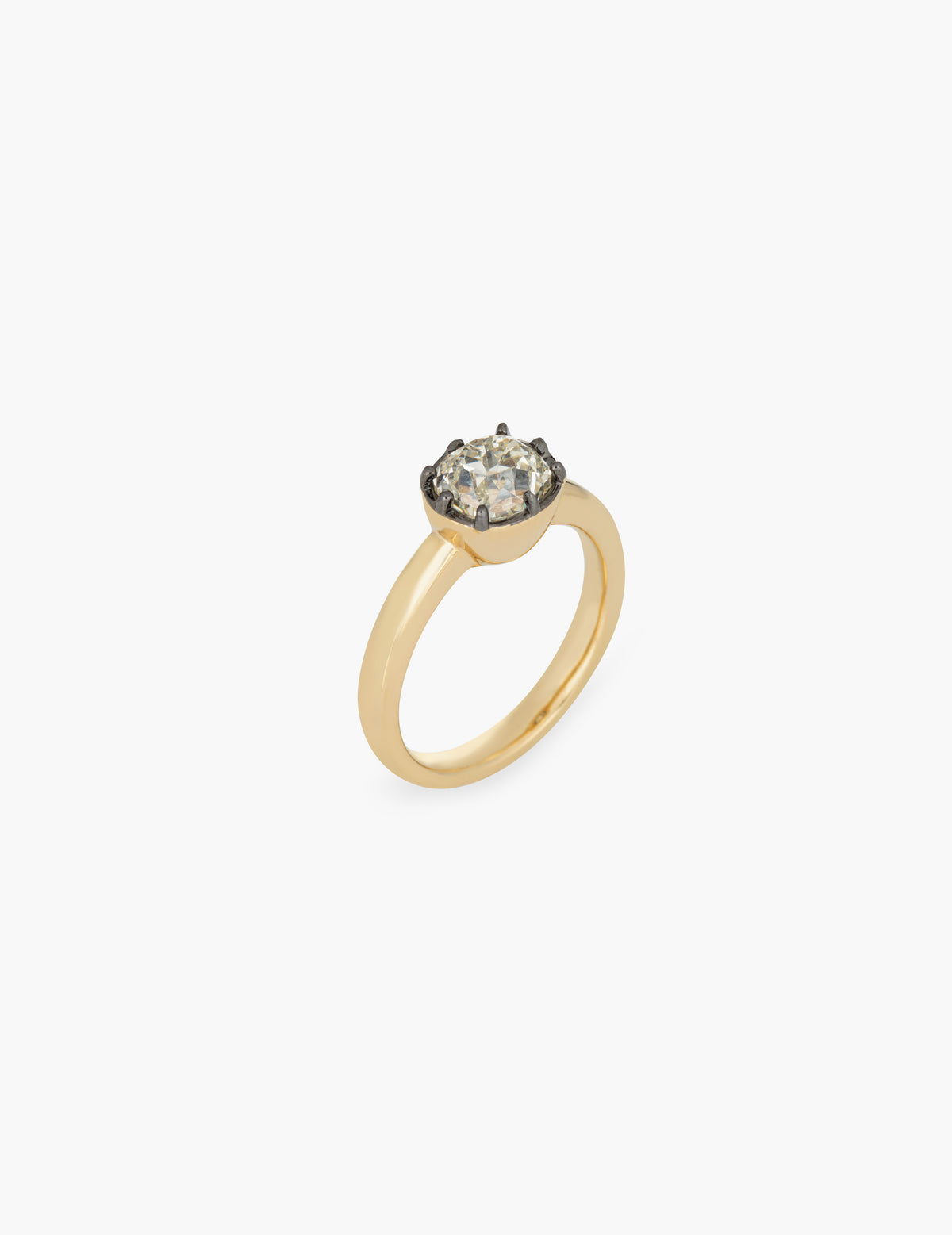 Agnes Ring with 1.74ct Antique Natural Diamond