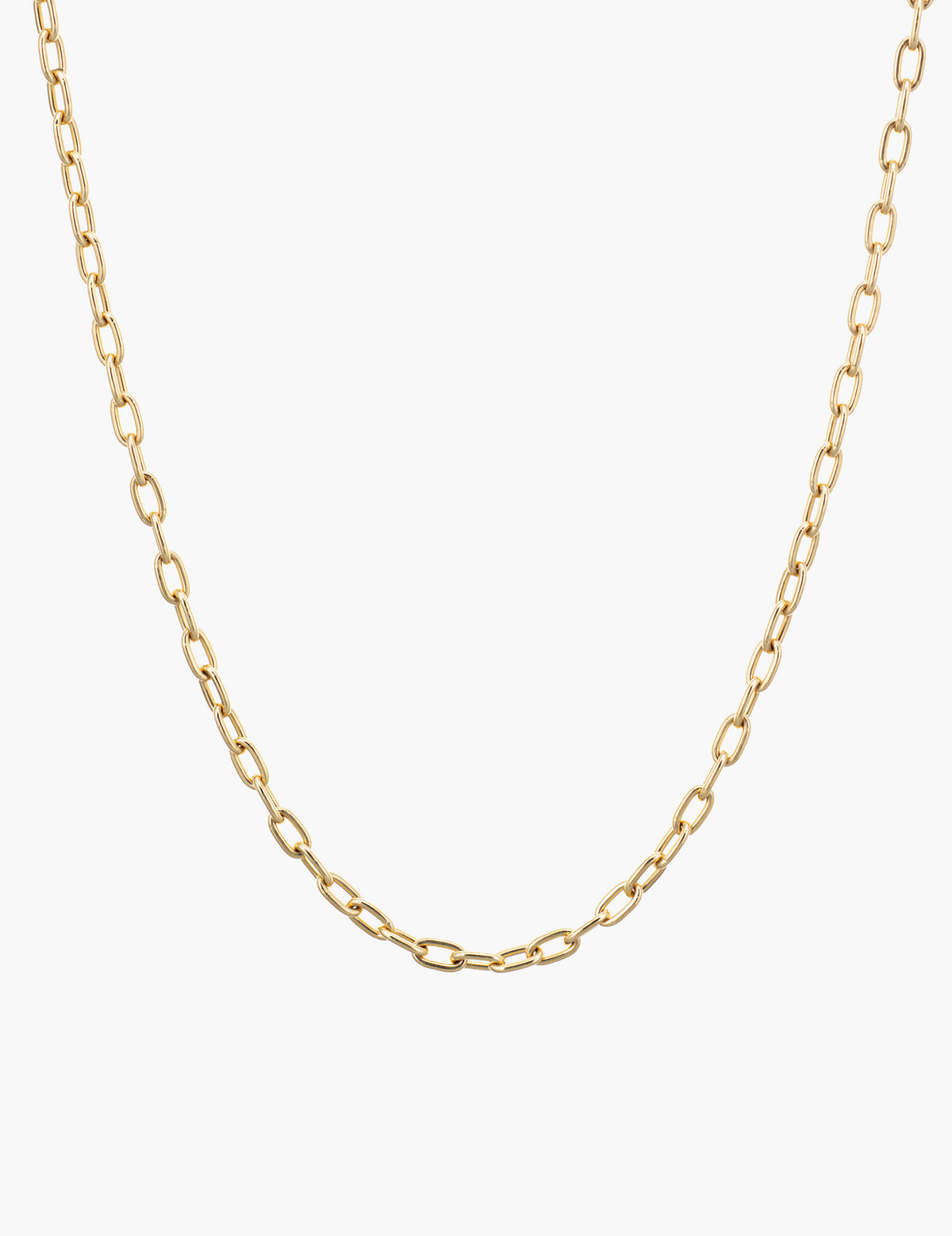 Open Link Chain Necklace