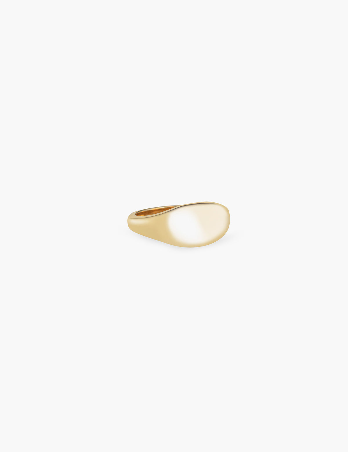 Small Oval Signet Ring