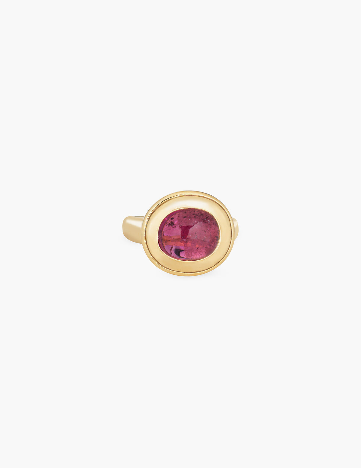 Hand-carved Tourmaline Ring
