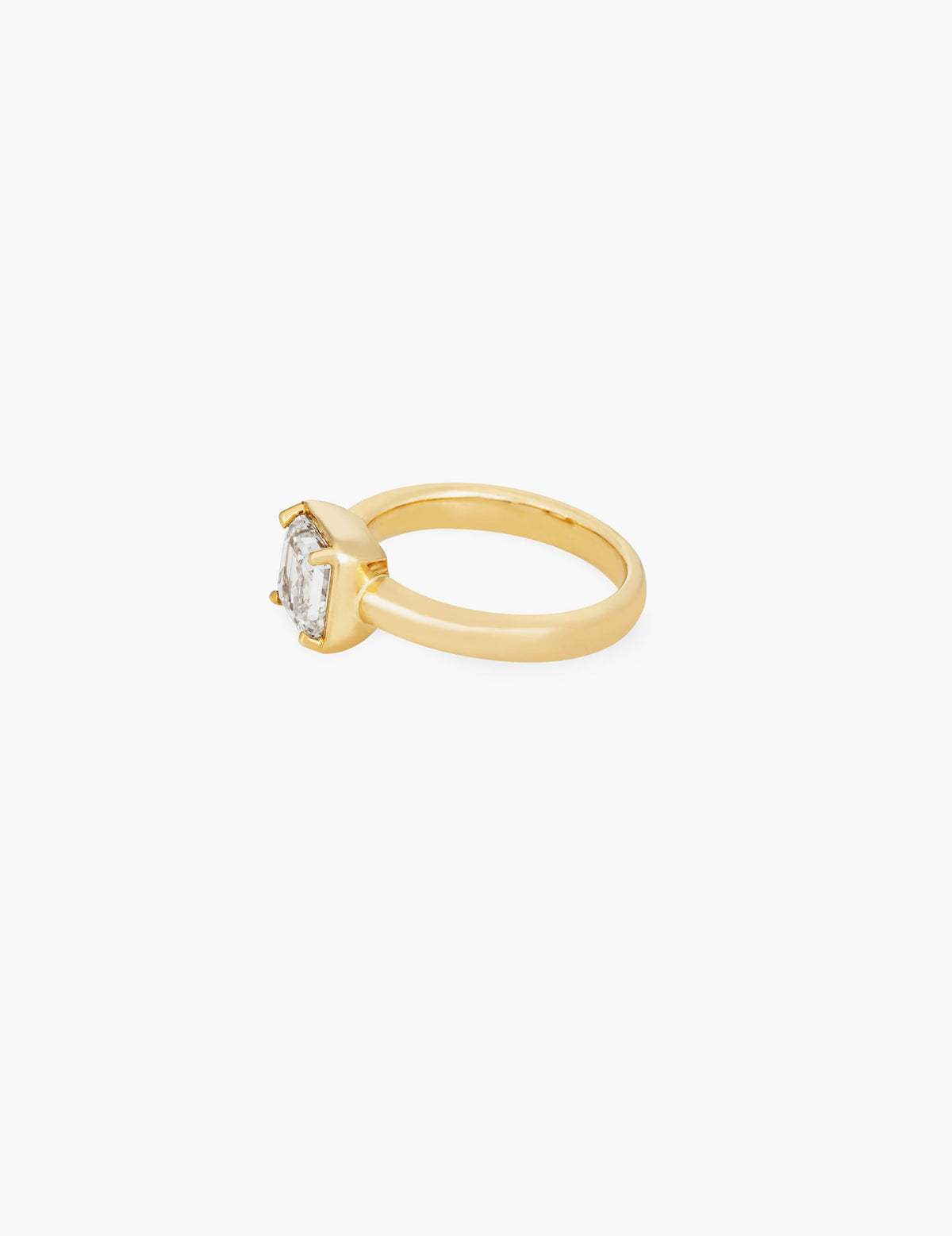 Esme ring with 1.67 Asscher Cut Lab Grown Diamond