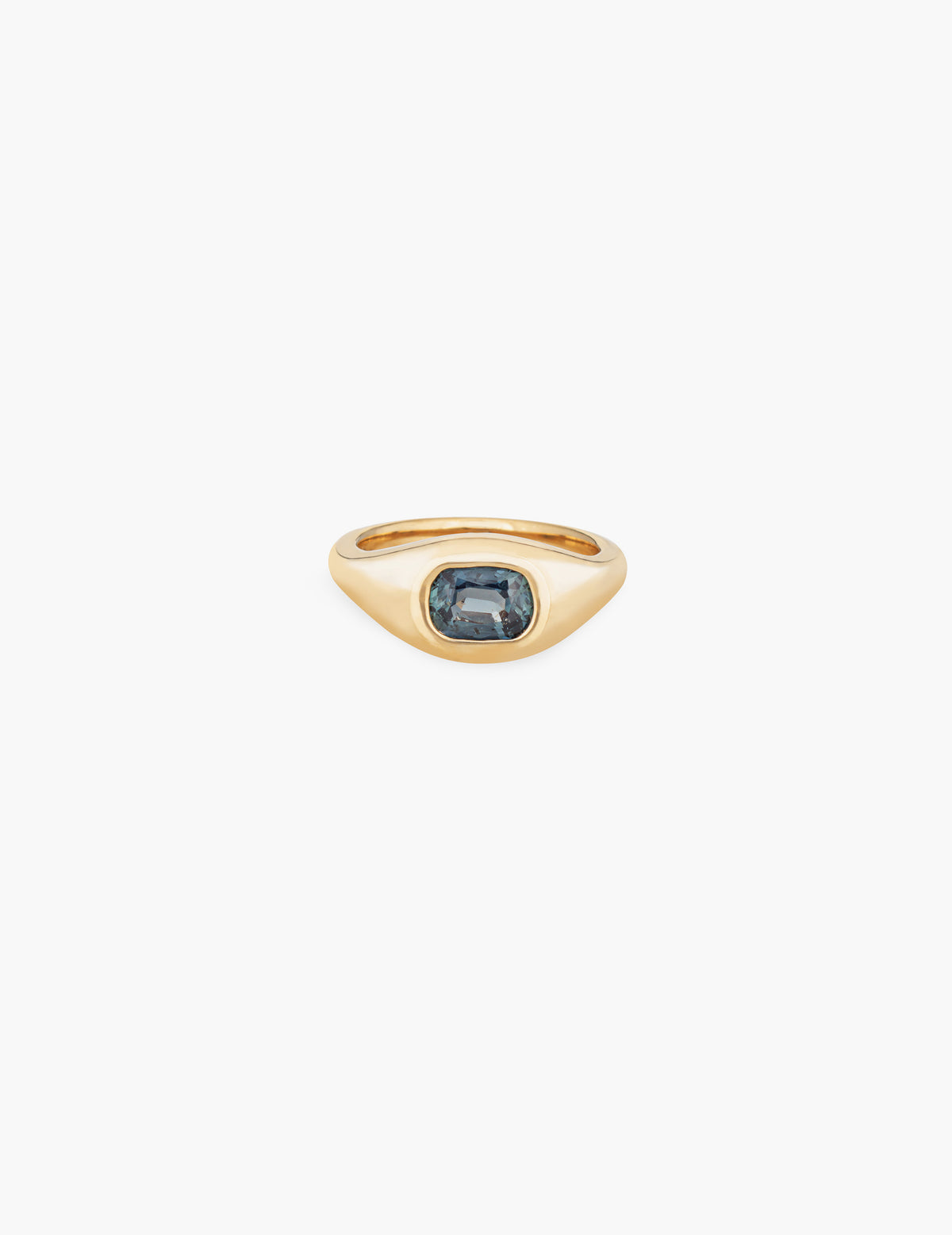 Sapphire Signet Ring