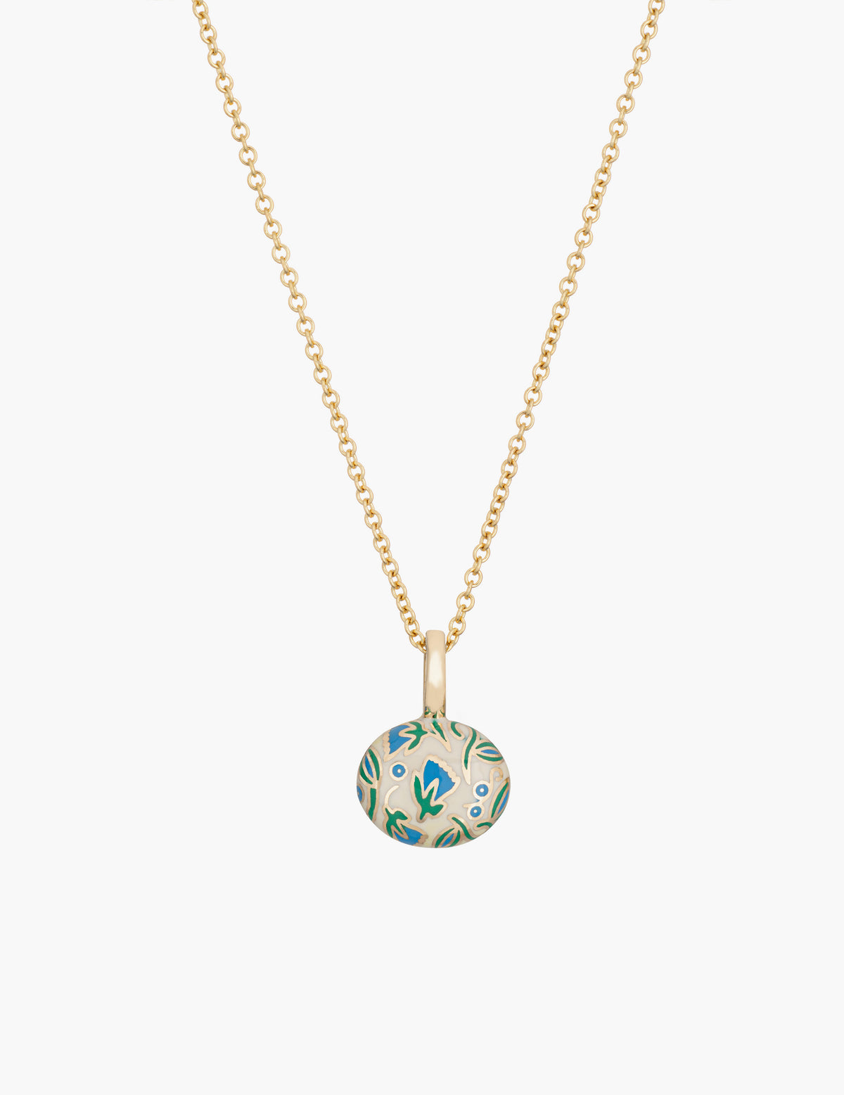 Ruby Tulip Pendant