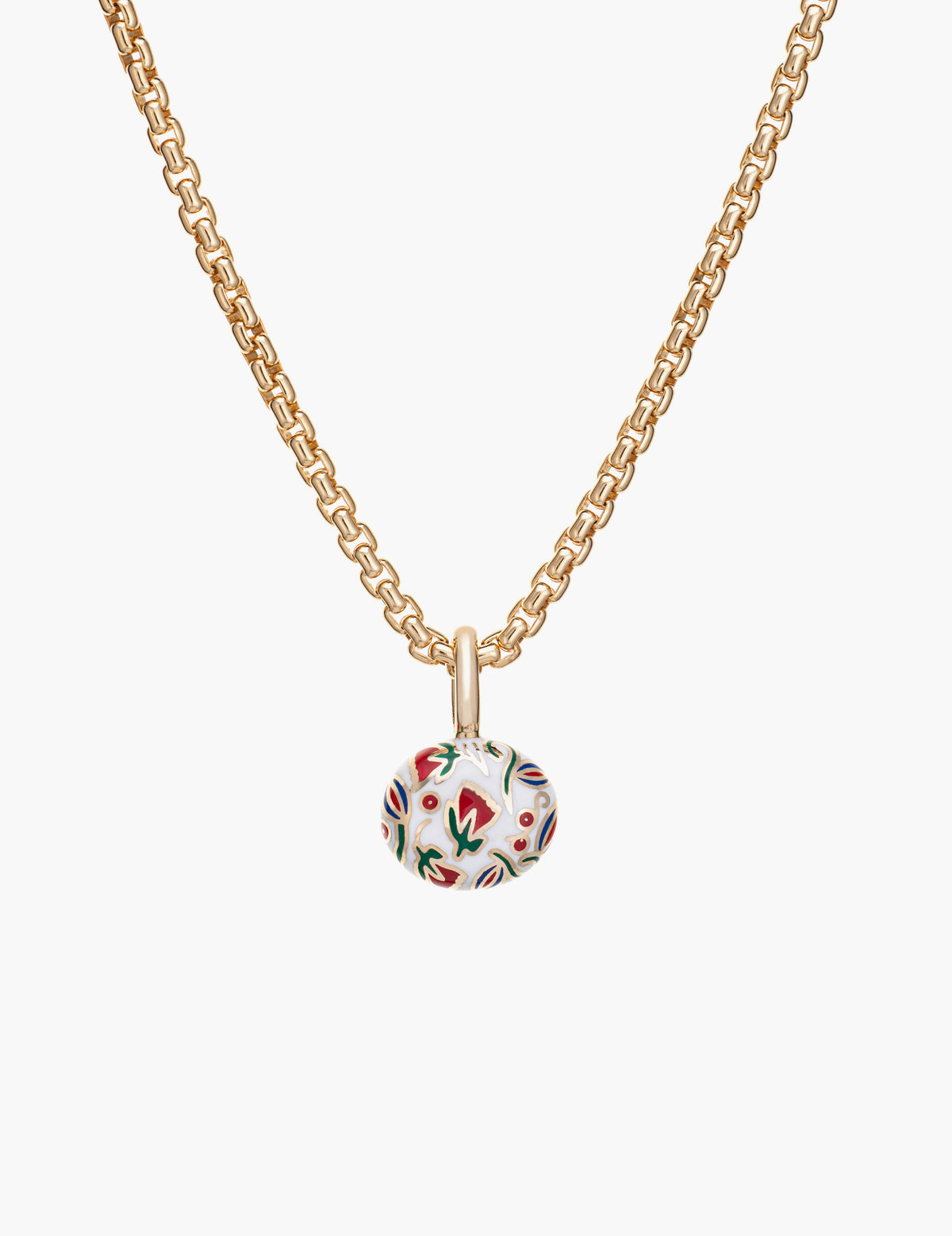 Emerald Tulip Pendant