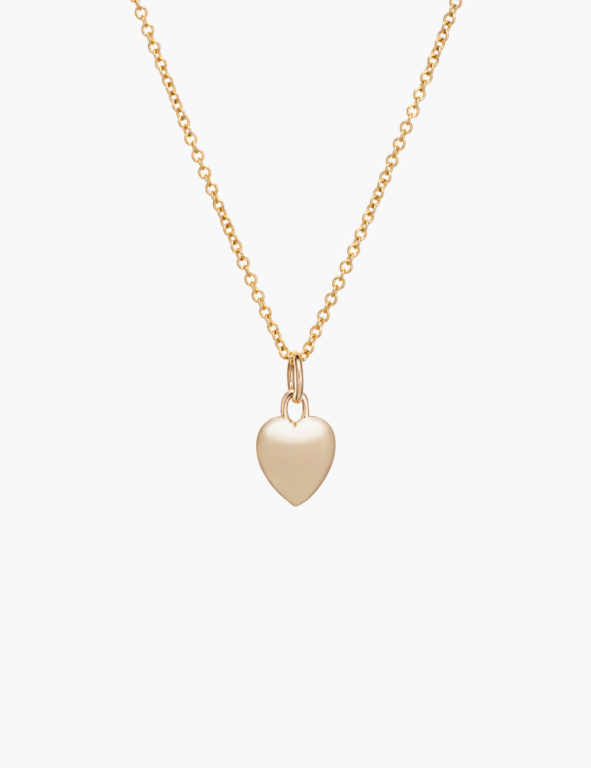 Petite Pave Diamond Heart Pendant