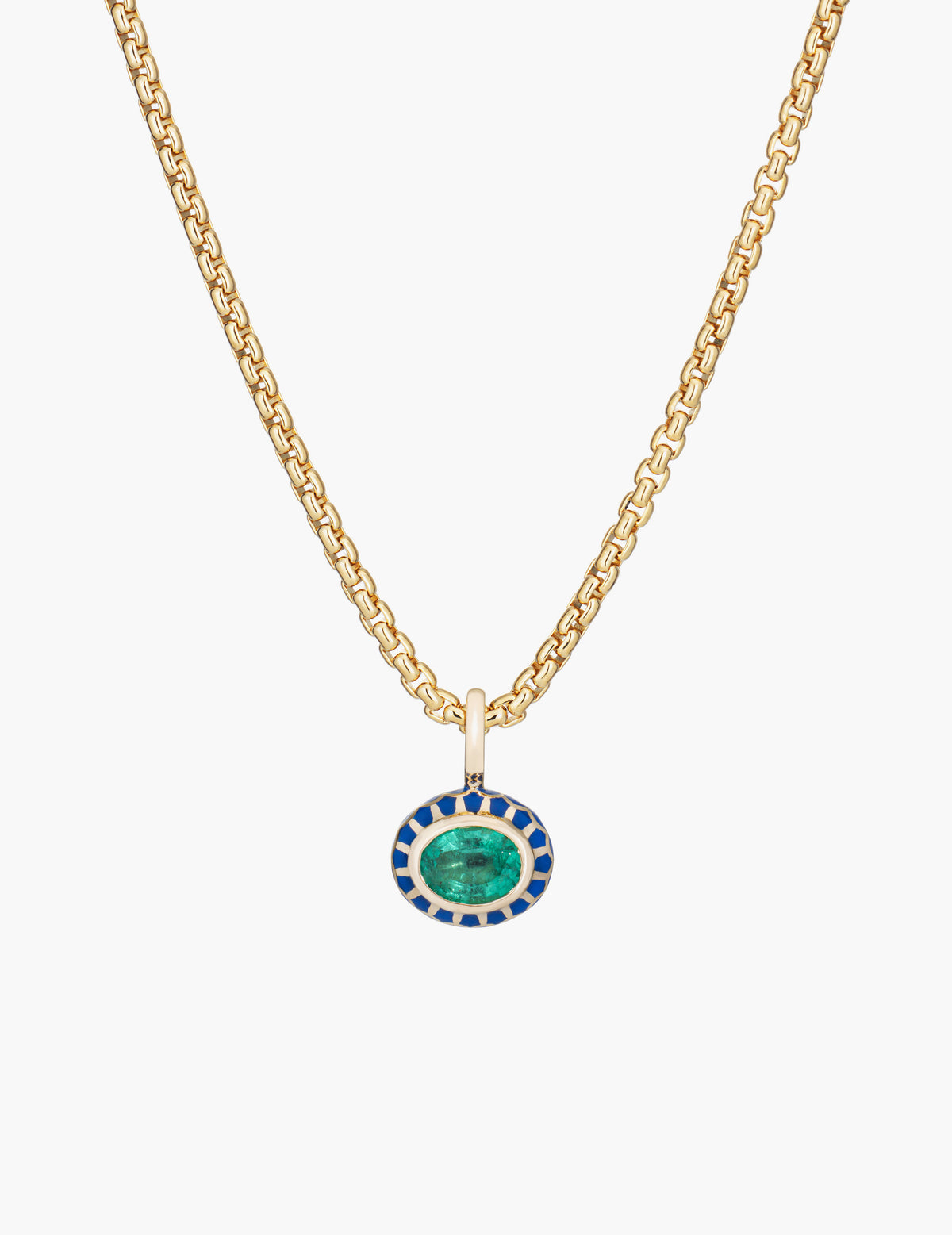 Emerald Tulip Pendant