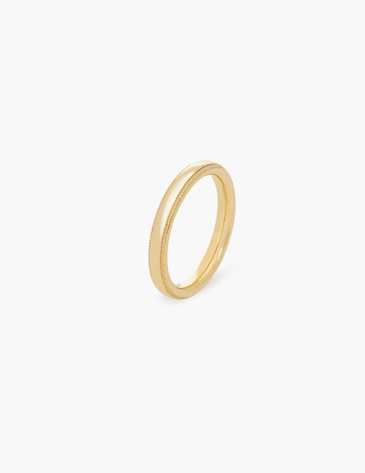 Milgrain band