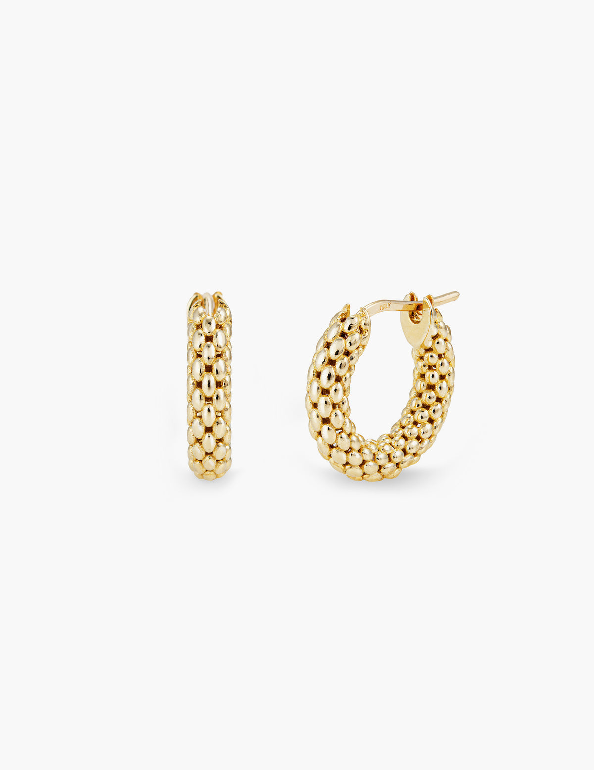 Woven Hoop Earrings