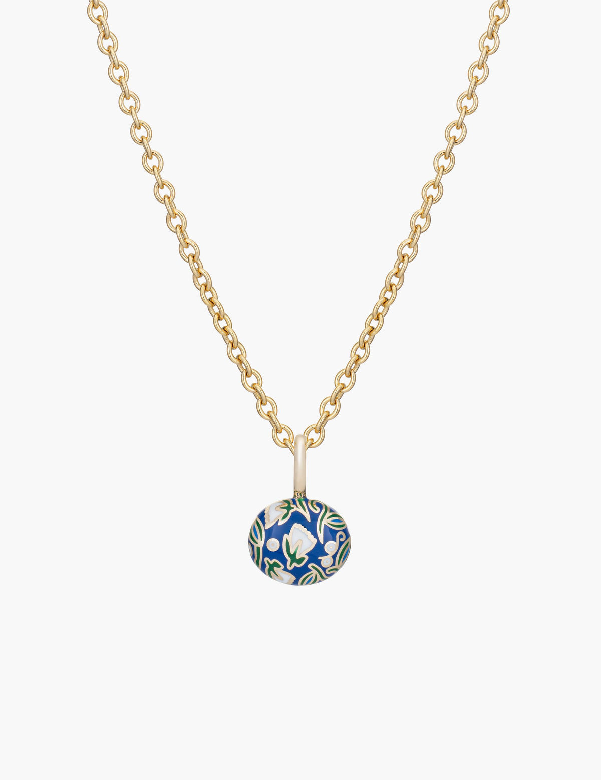 Emerald Tulip Pendant