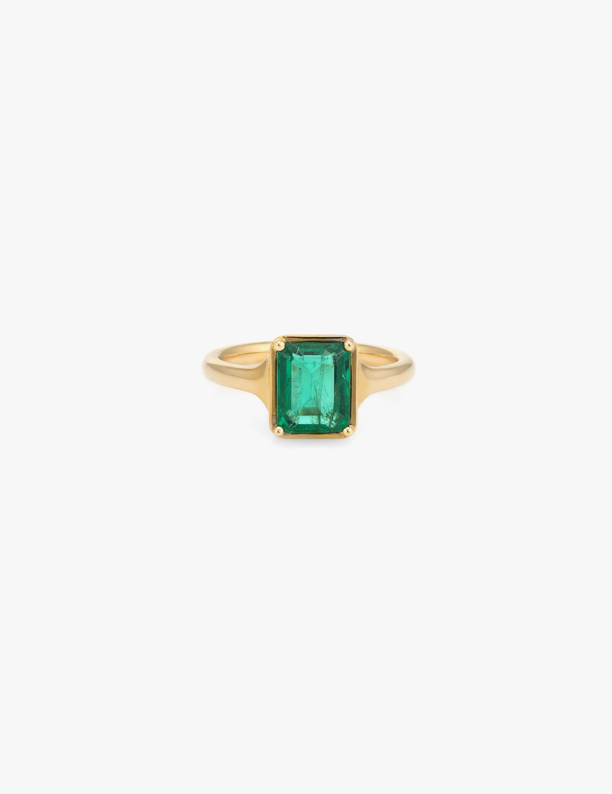 Kathryn Bentley Emerald Cut Diamond Ring