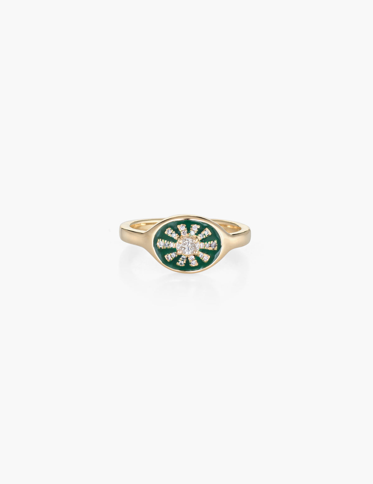 Green Margaret Ring