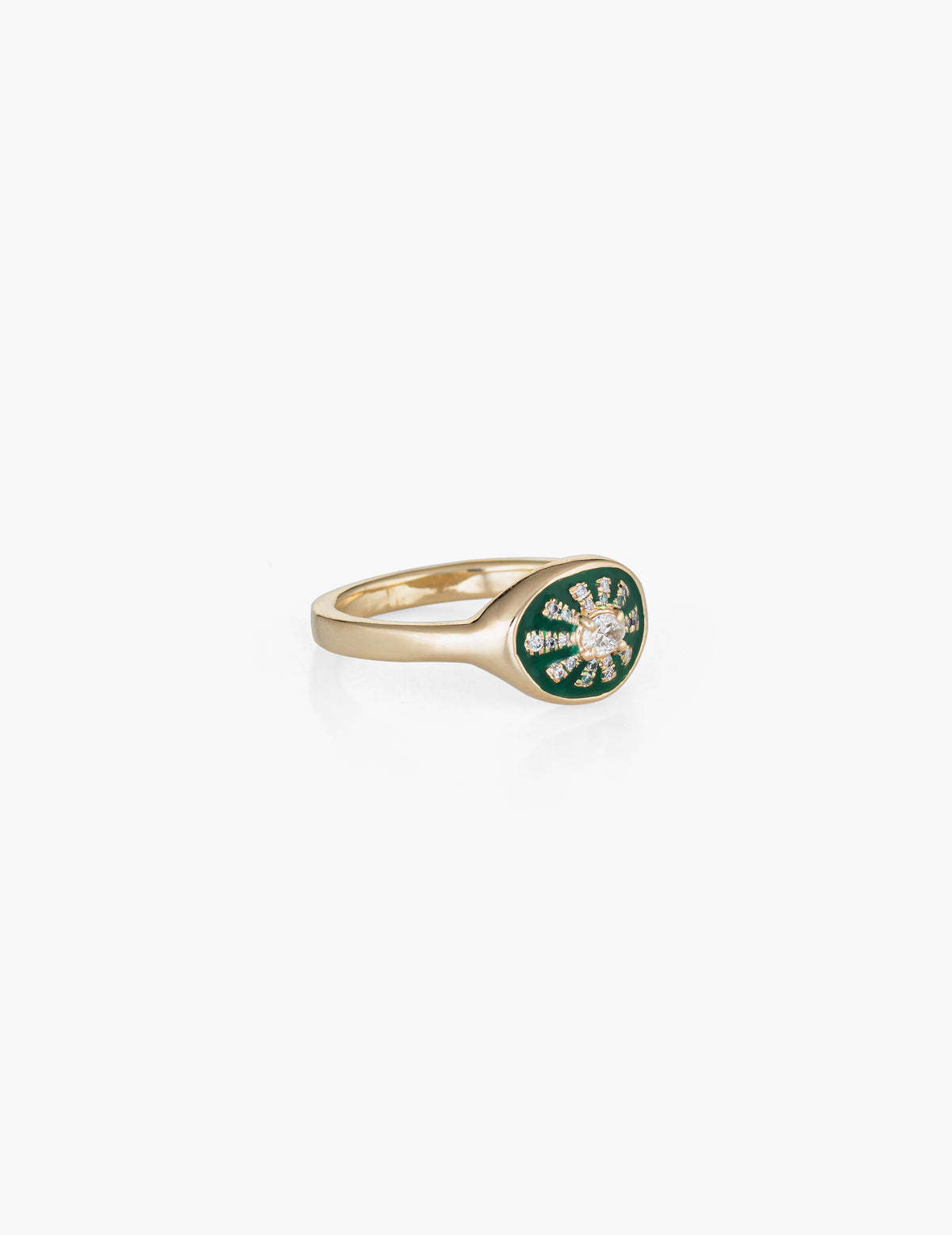 Green Margaret Ring