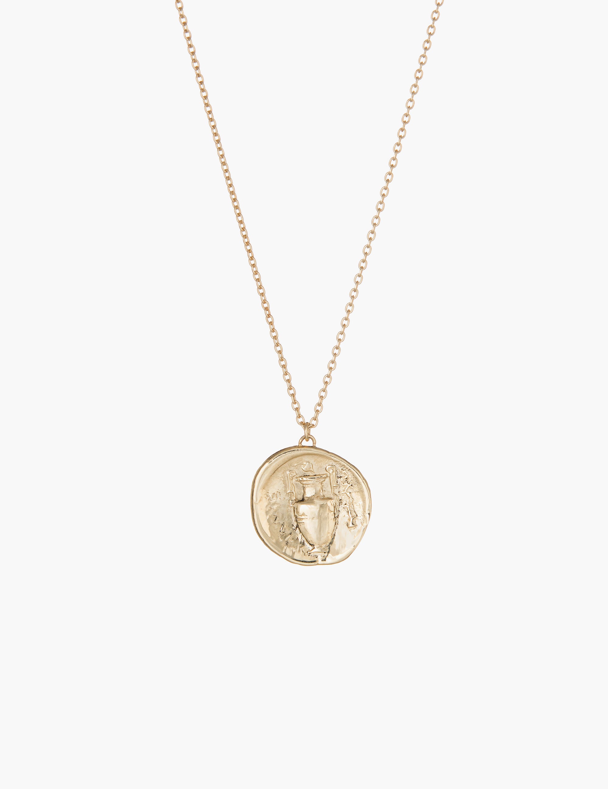Urn coin pendant