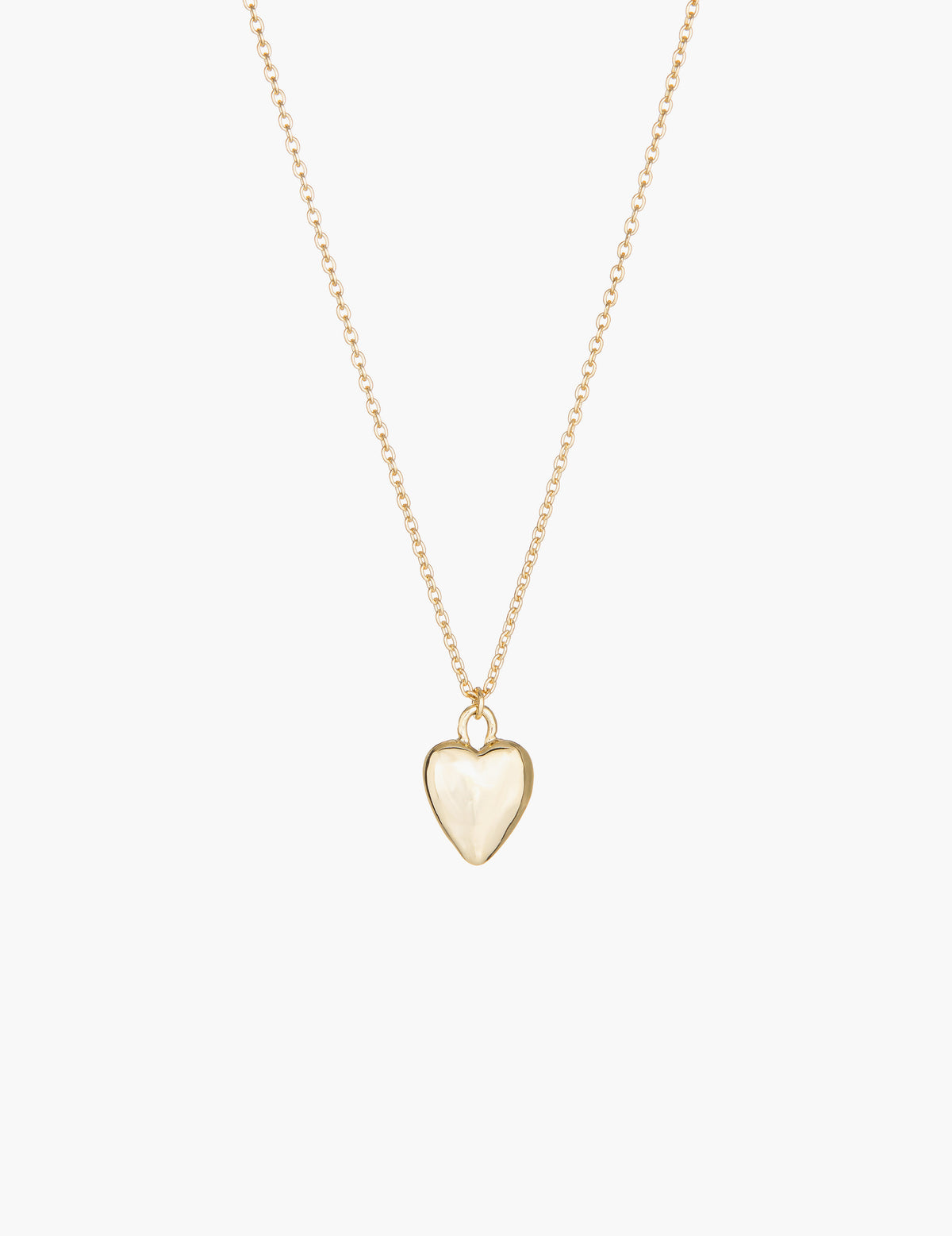 Small Gold Heart Pendant