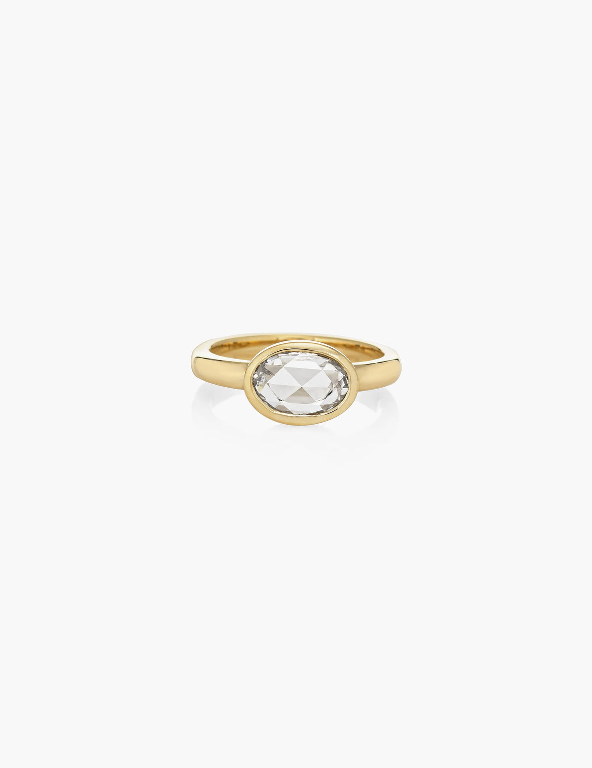Rose Cut Diamond Ring