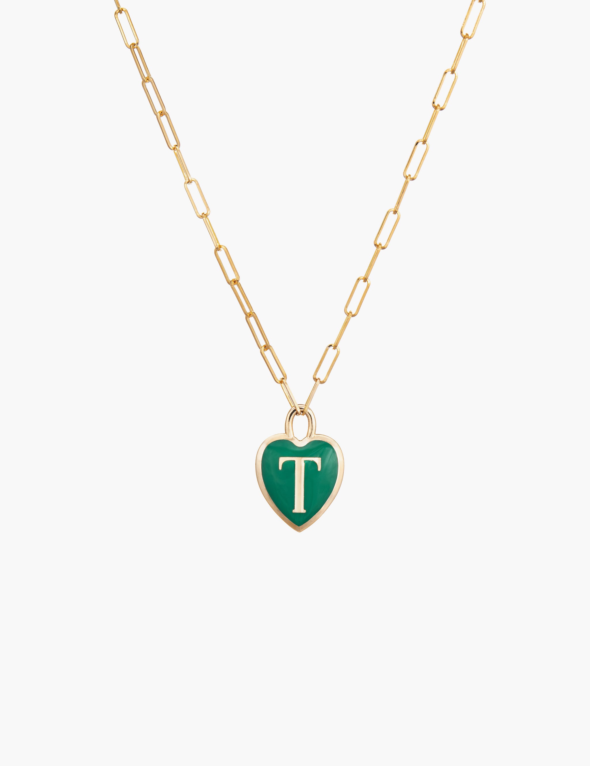 Initial Heart-Shaped Necklaces – Many Goods Store