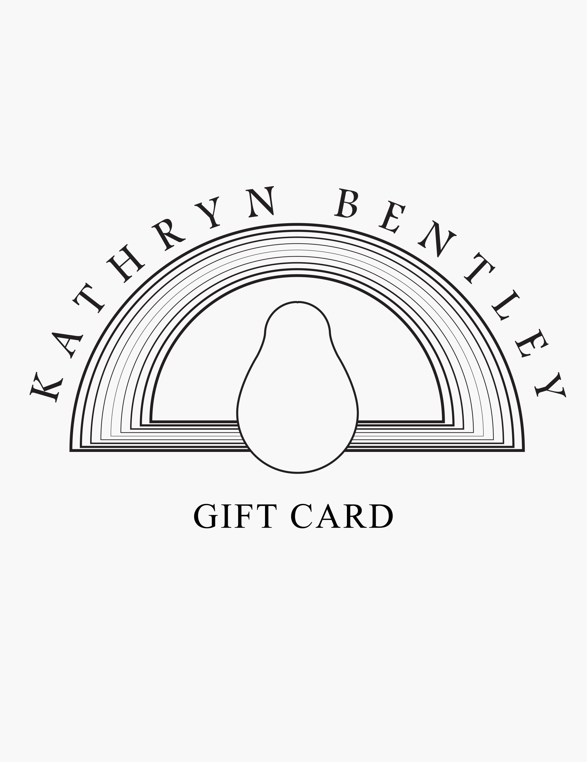 Kathryn Bentley Gift Card