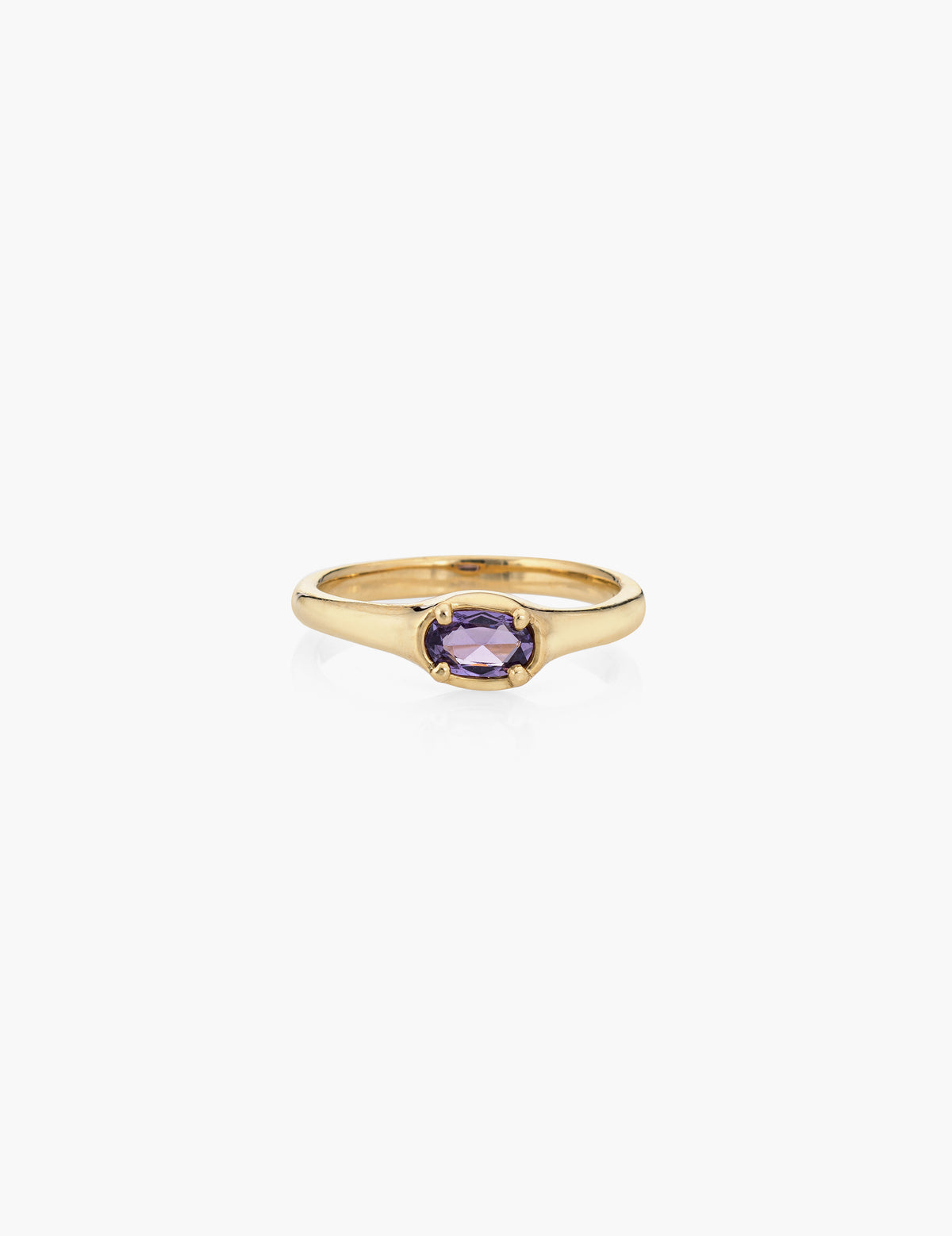 Purple Sapphire Ring