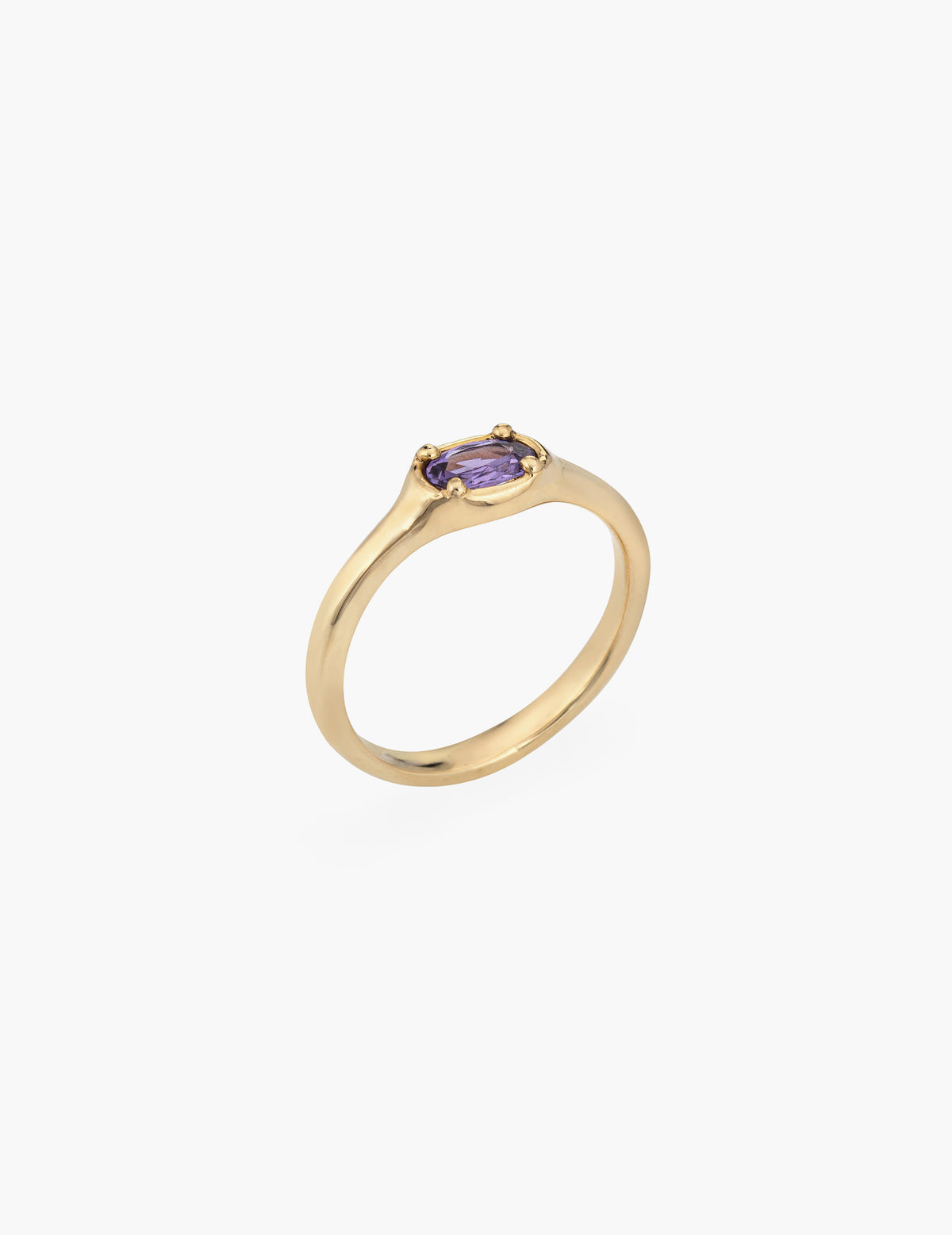 Purple Sapphire Ring