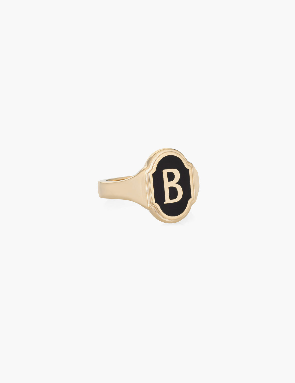 Enamel Initial Ring