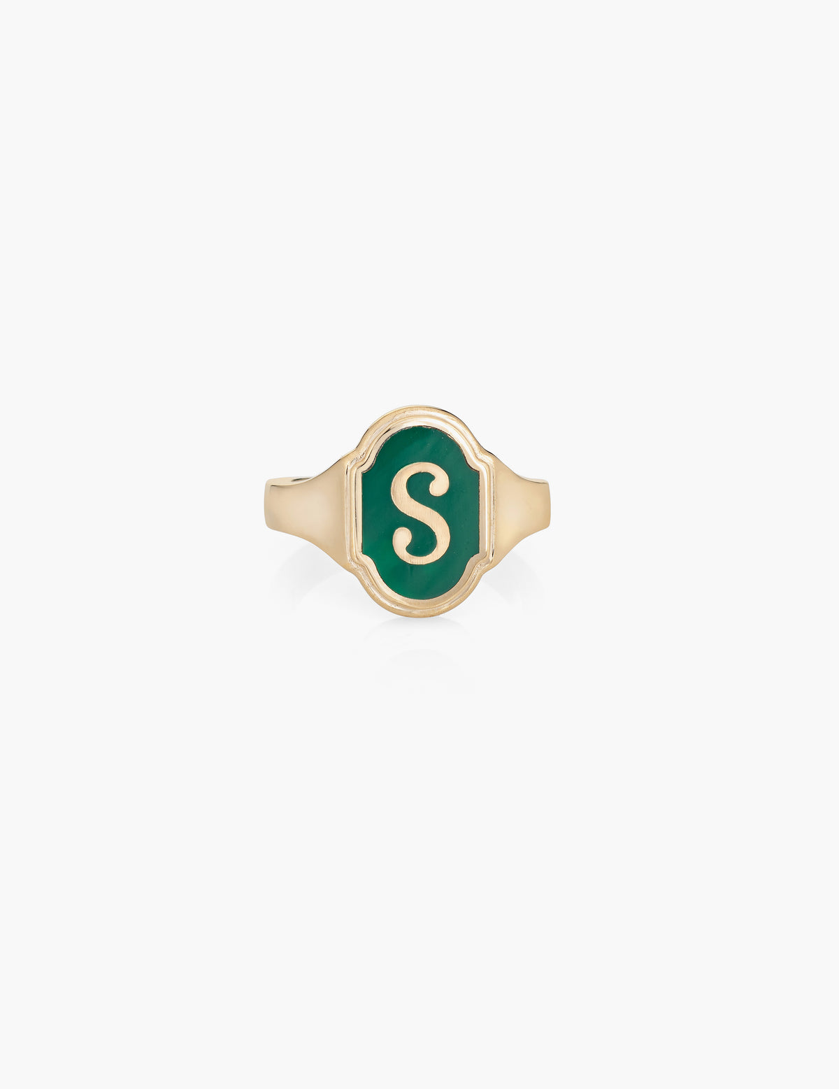 Enamel Initial Ring