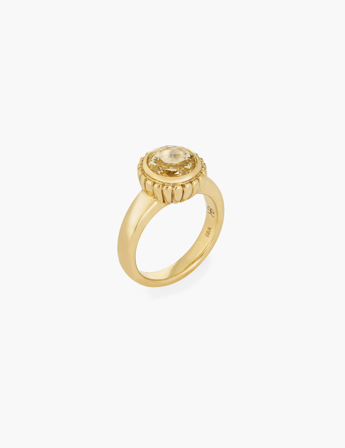 Rose Cut Diamond Ring