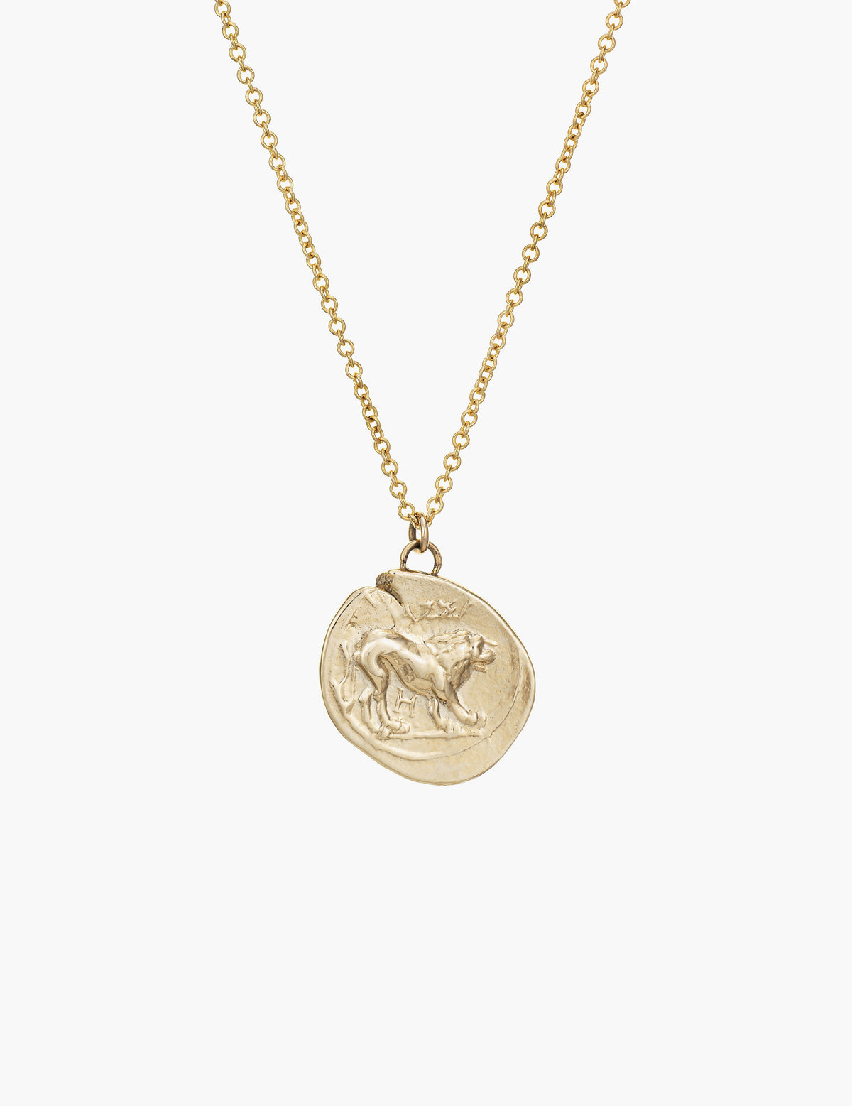 Lion Coin Pendant