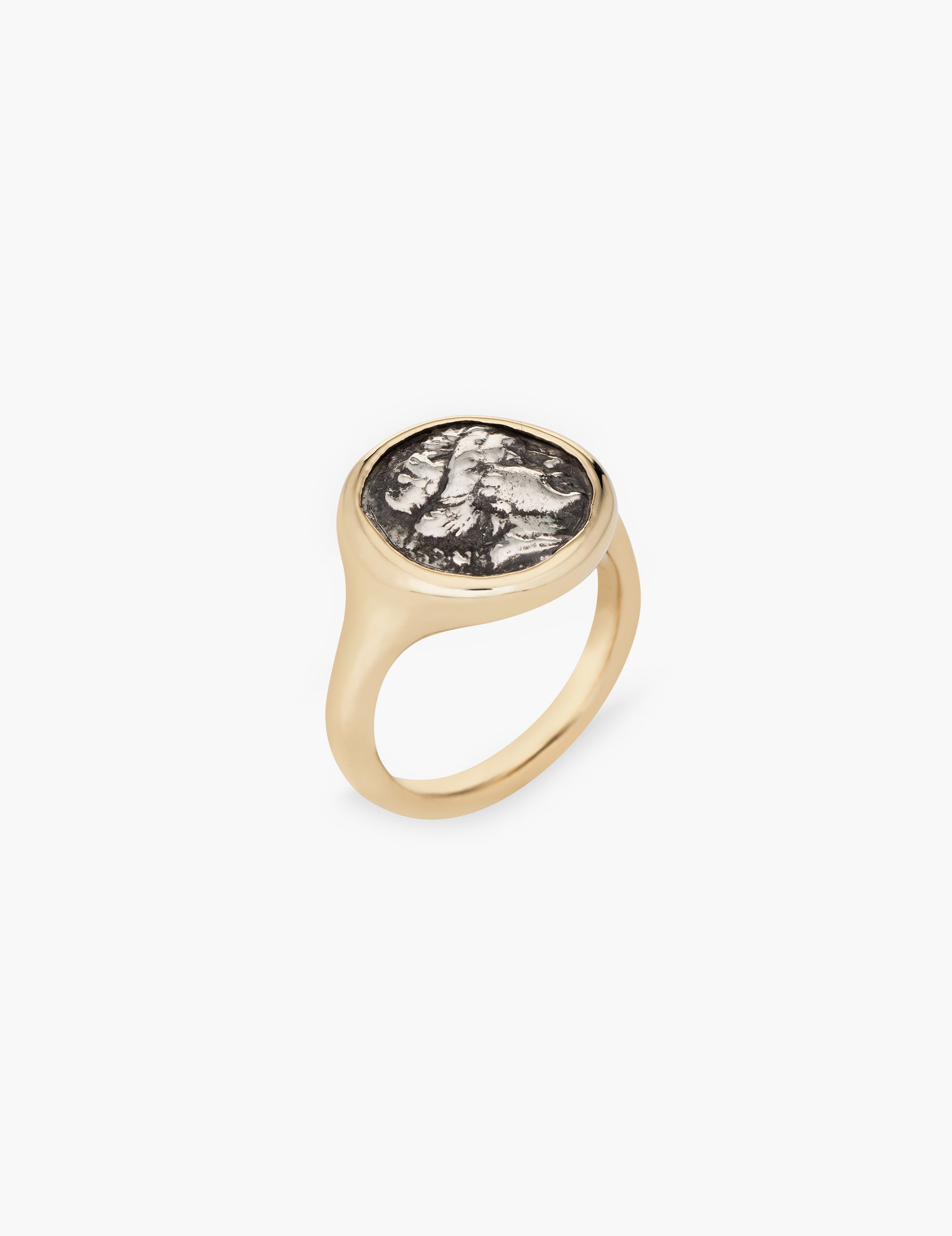 Athena Ring in Gold and Sterling Silver