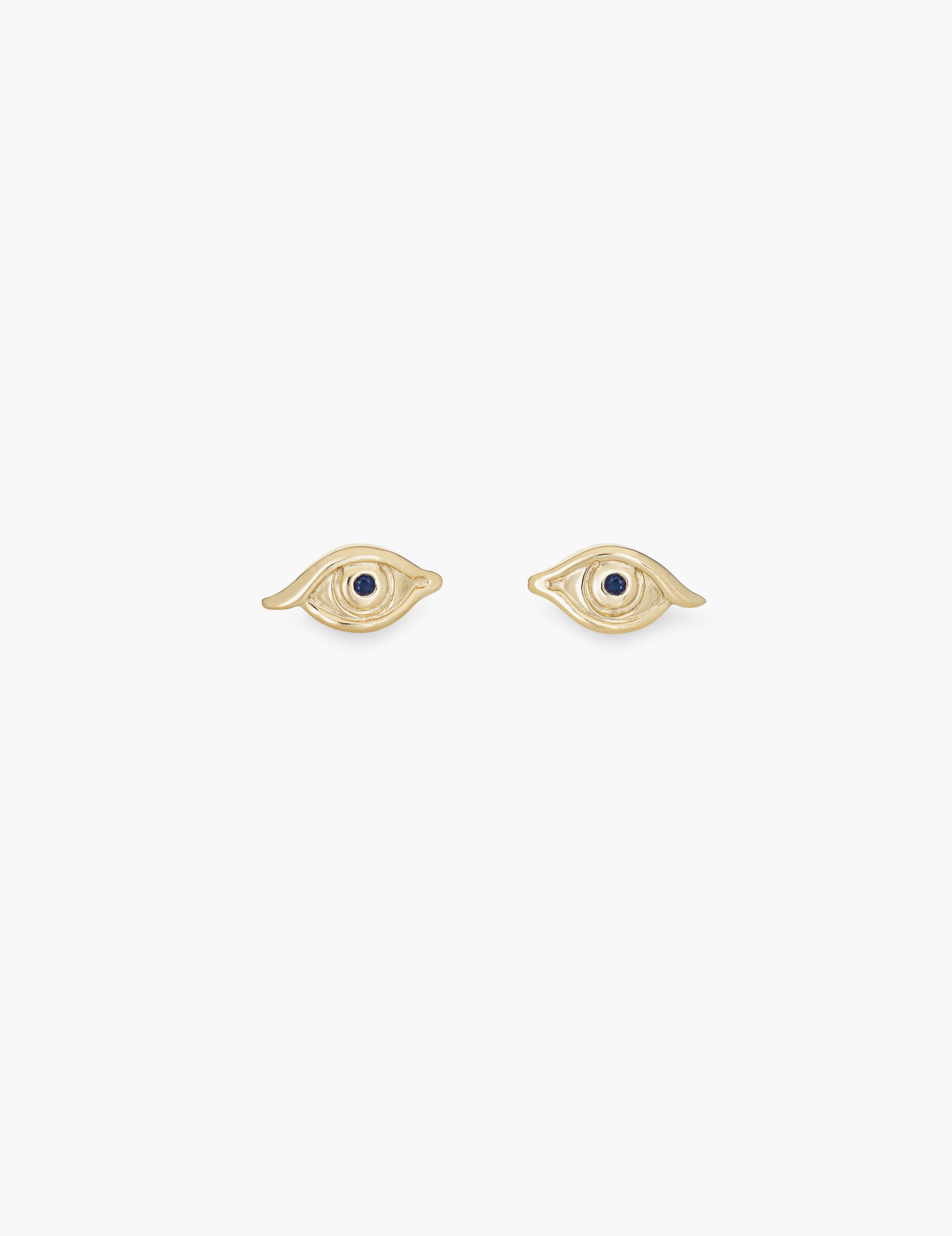 Sapphire Eye Studs