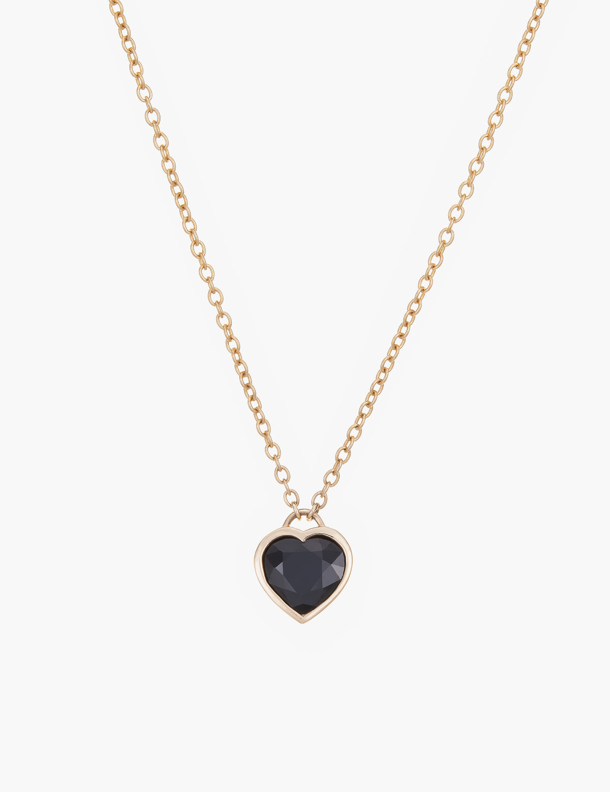Sapphire Heart Necklace