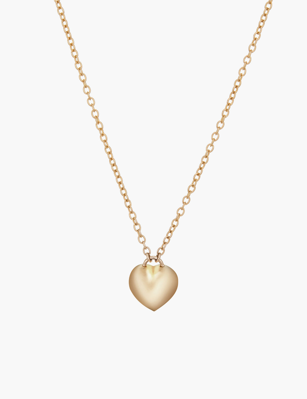 Sapphire Heart Necklace