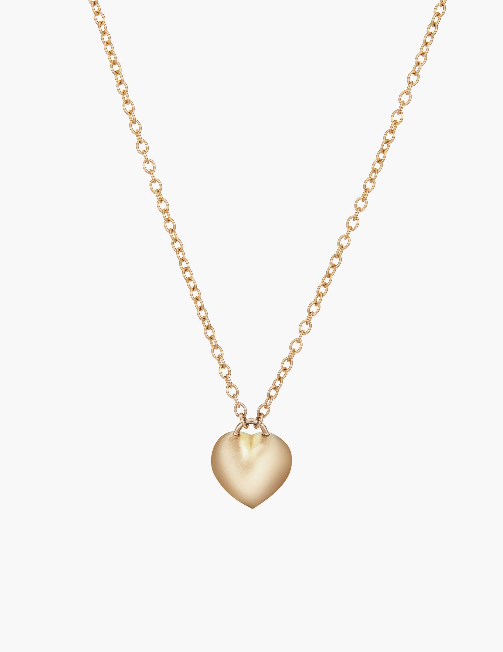 Sapphire Heart Necklace