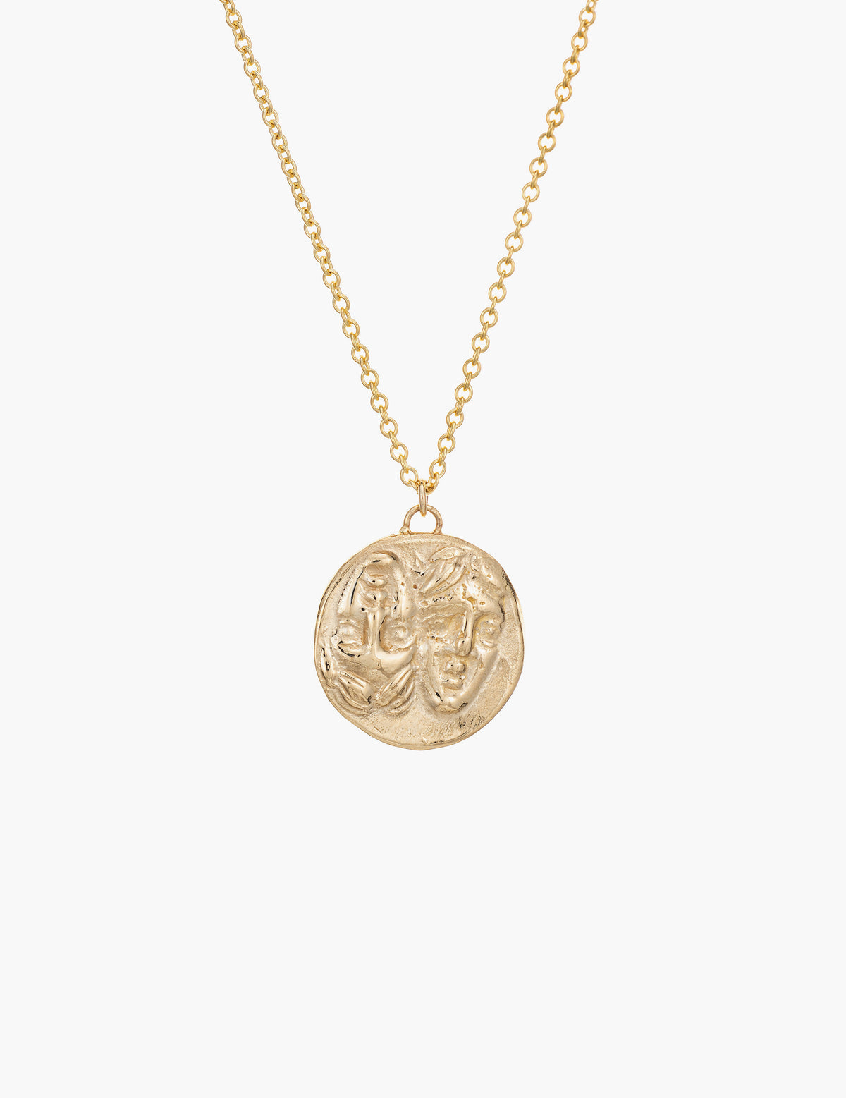 Large Gemini Coin Pendant