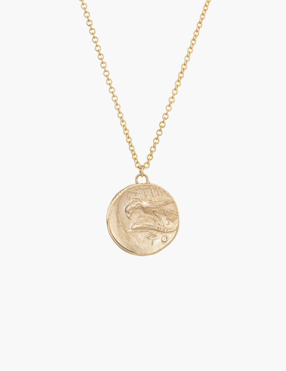 Large Gemini Coin Pendant Kathryn Bentley