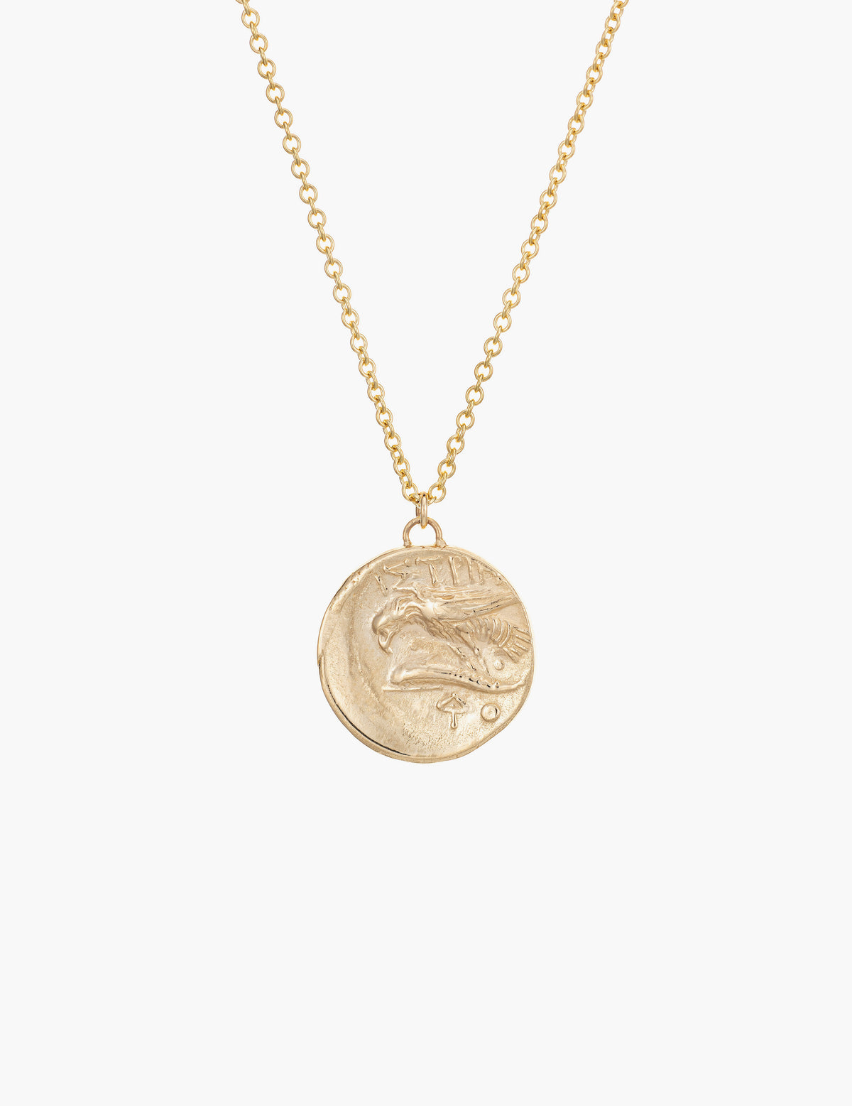 Large Gemini Coin Pendant