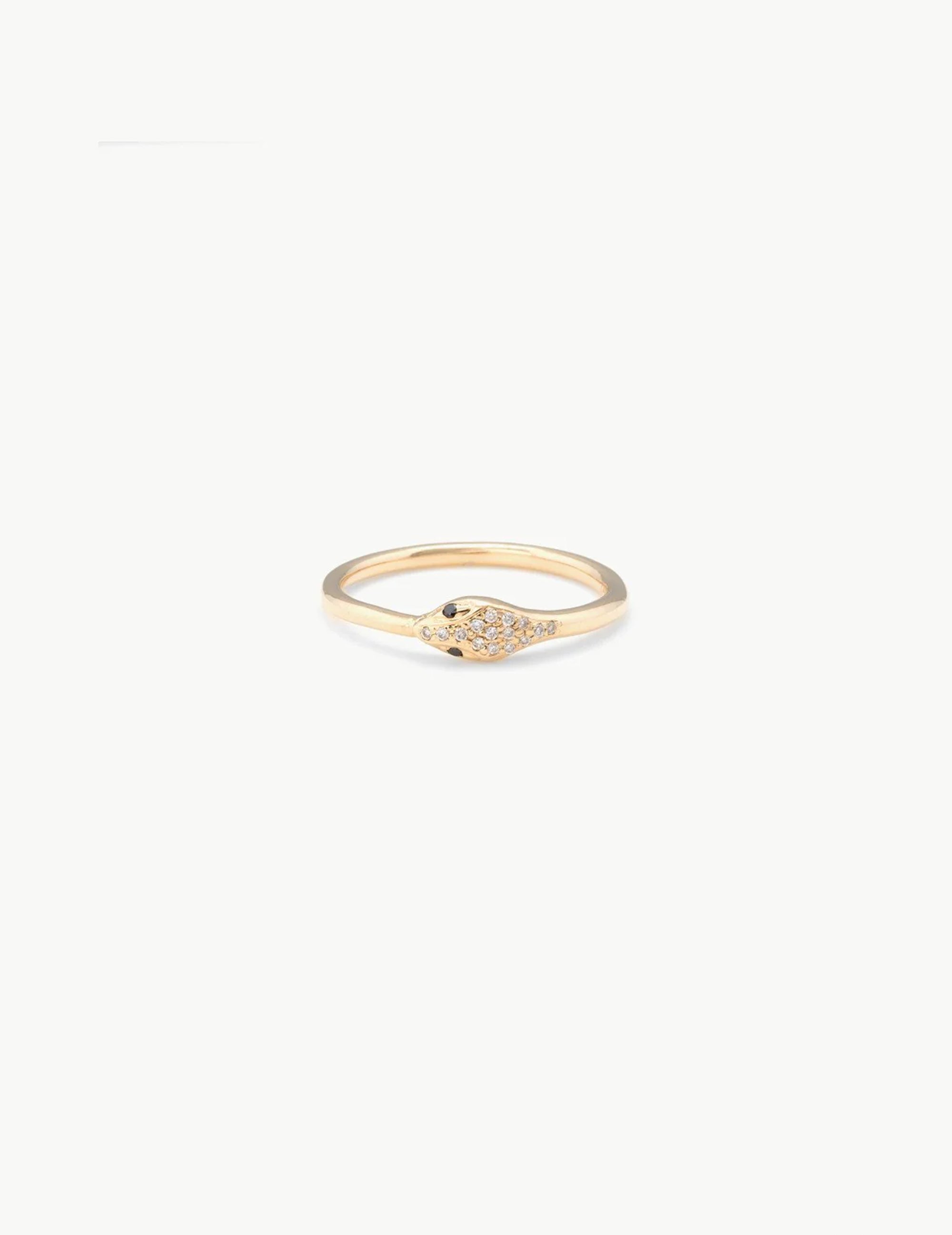 Diamond Ouroboros Ring
