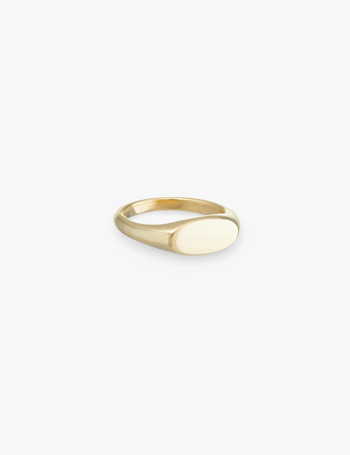 Ellipse Signet Ring