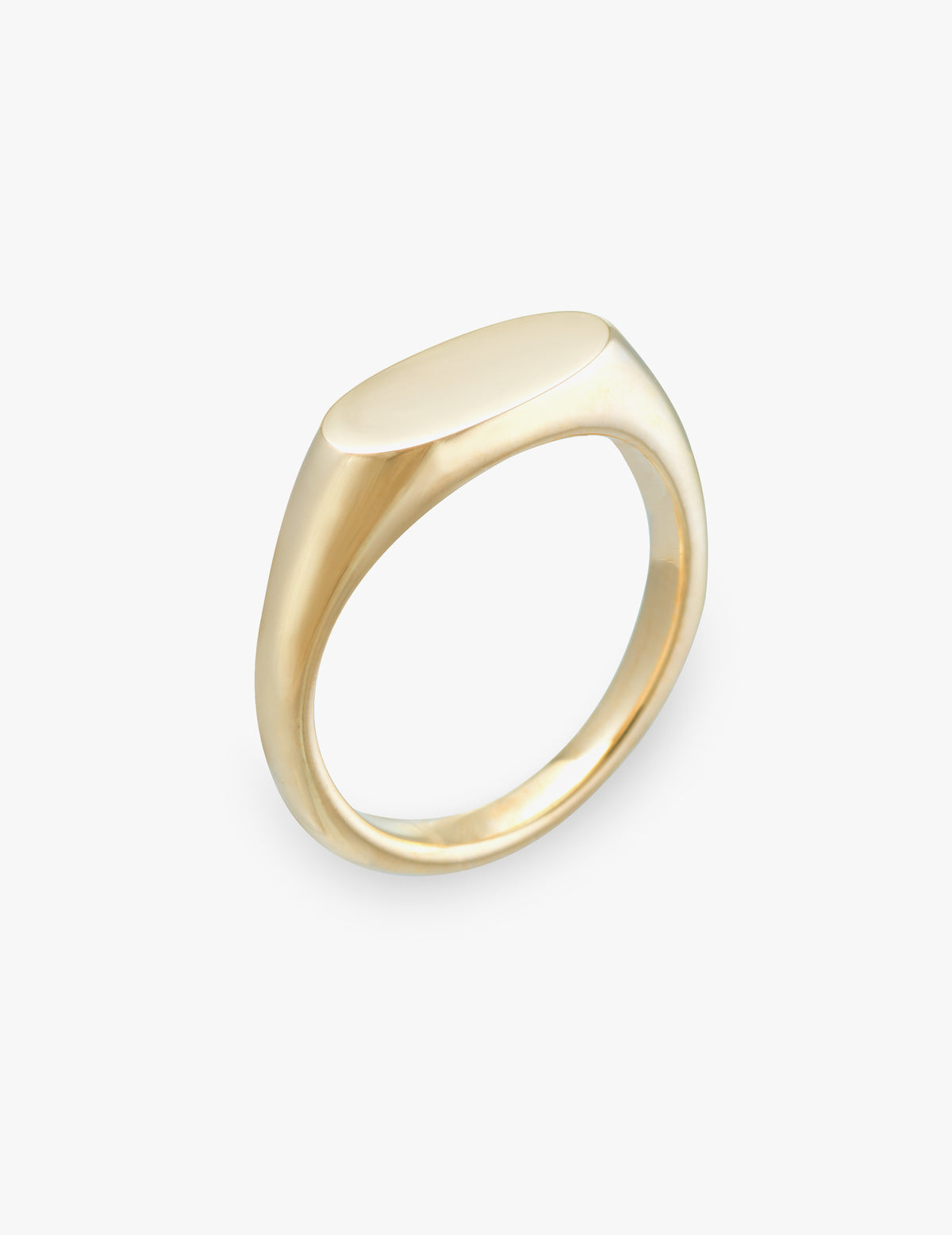 Ellipse Signet Ring