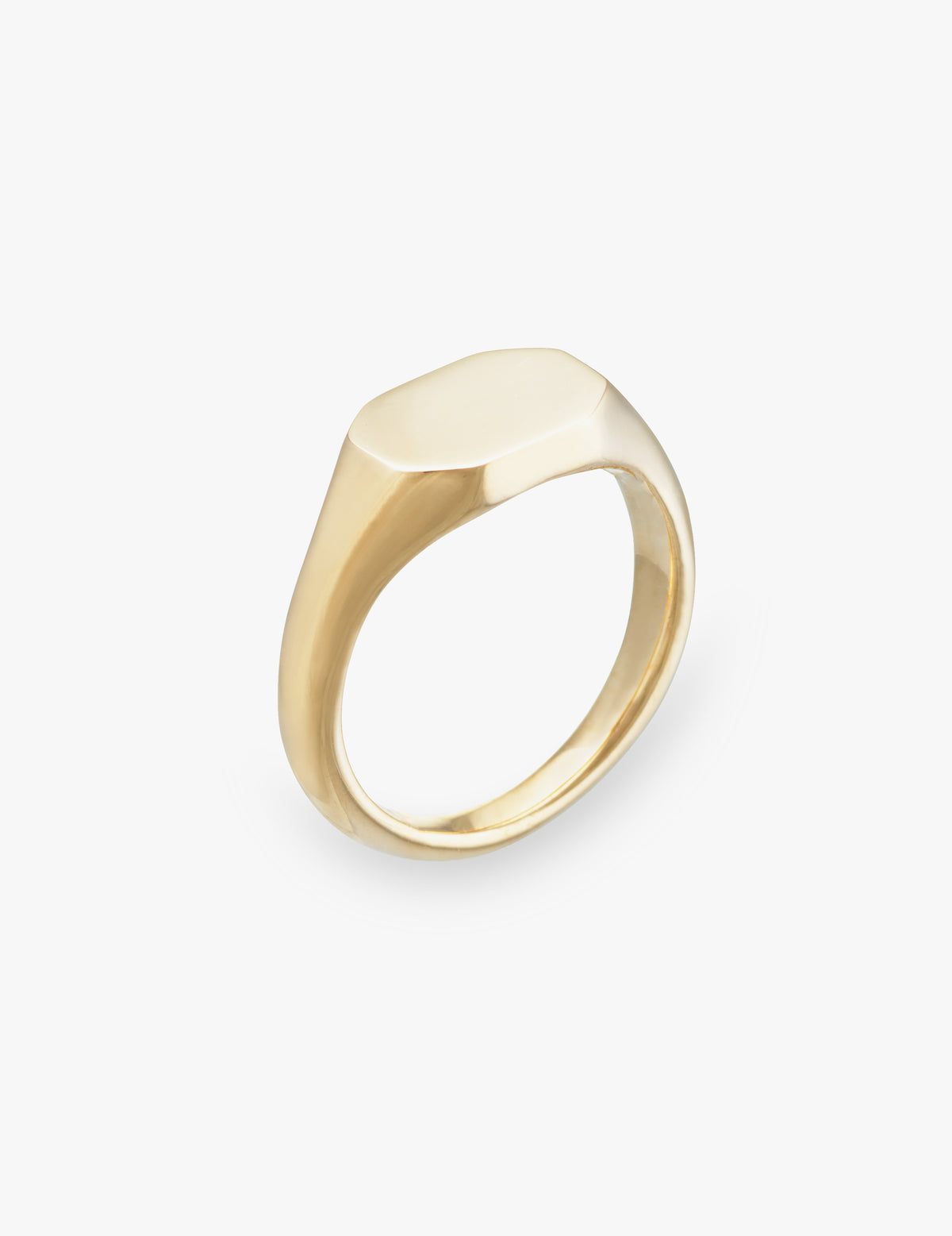 Hexagon Signet Ring