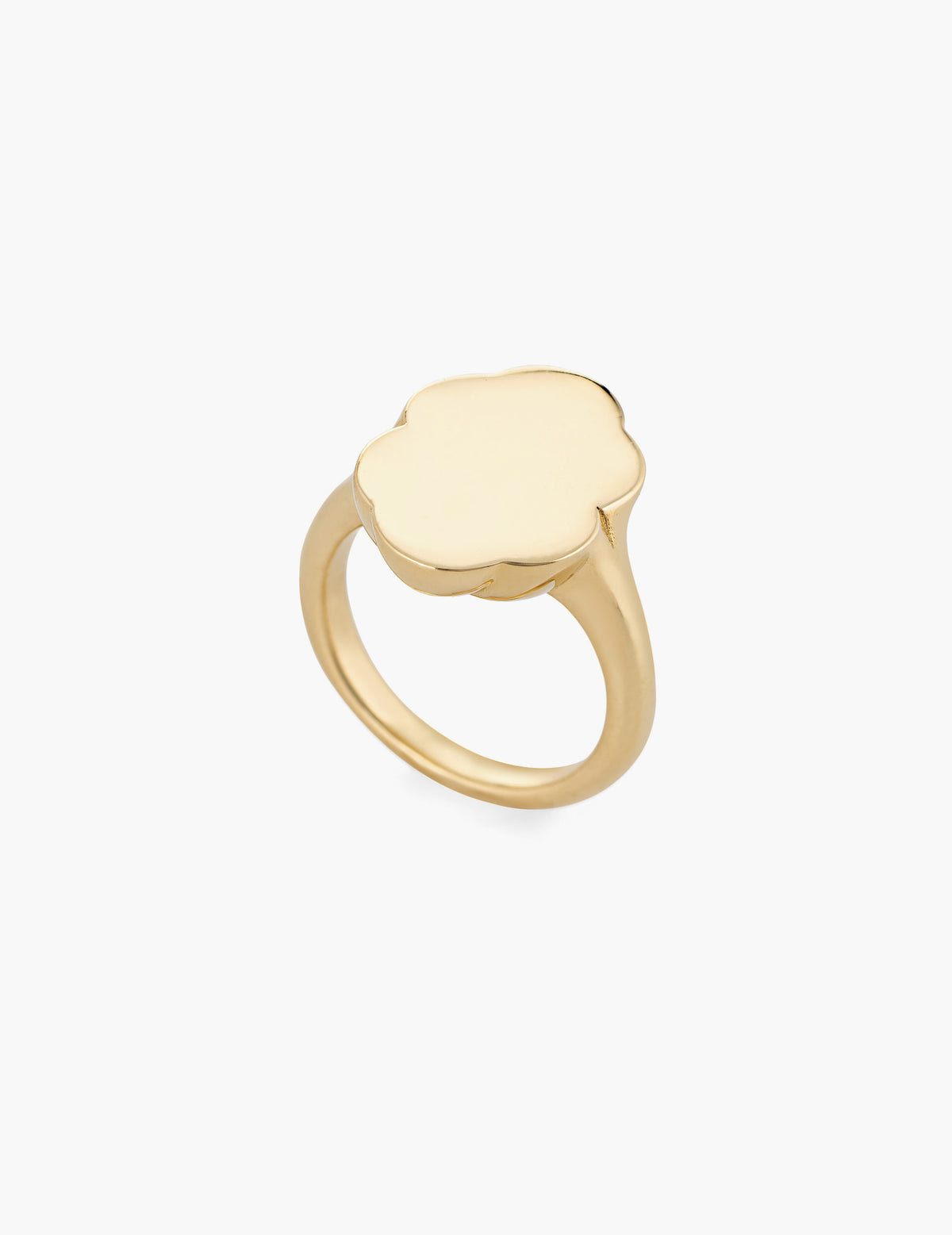 Scallop Signet Ring