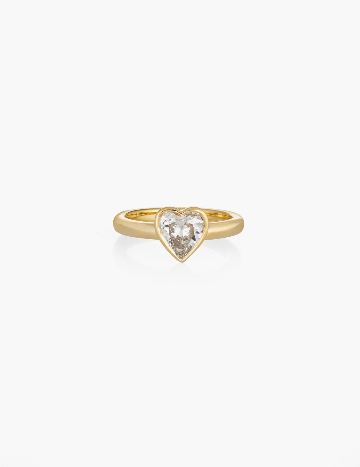 Diamond Heart Ring