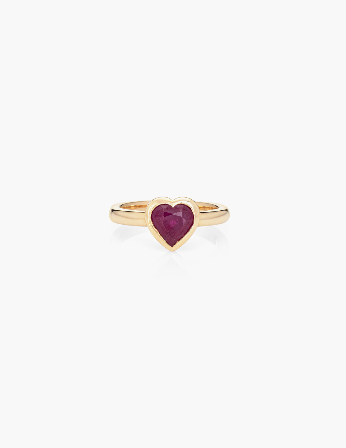 Ruby Heart Ring