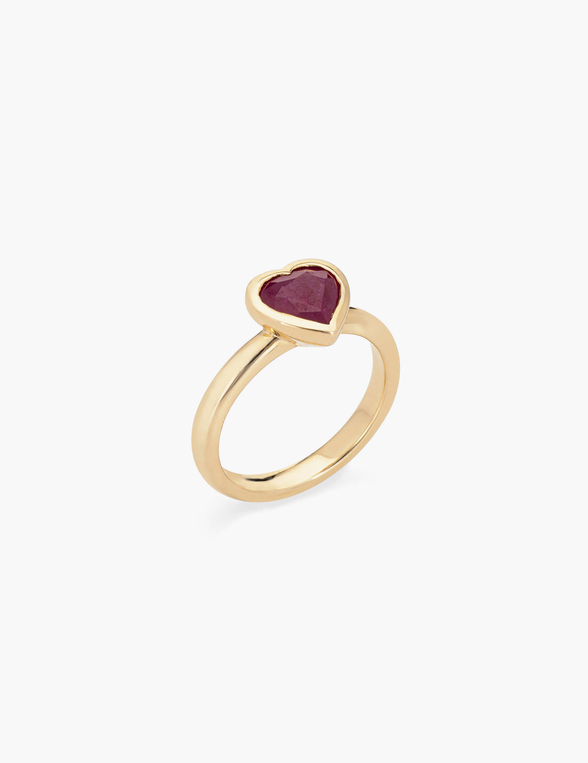 Ruby Heart Ring