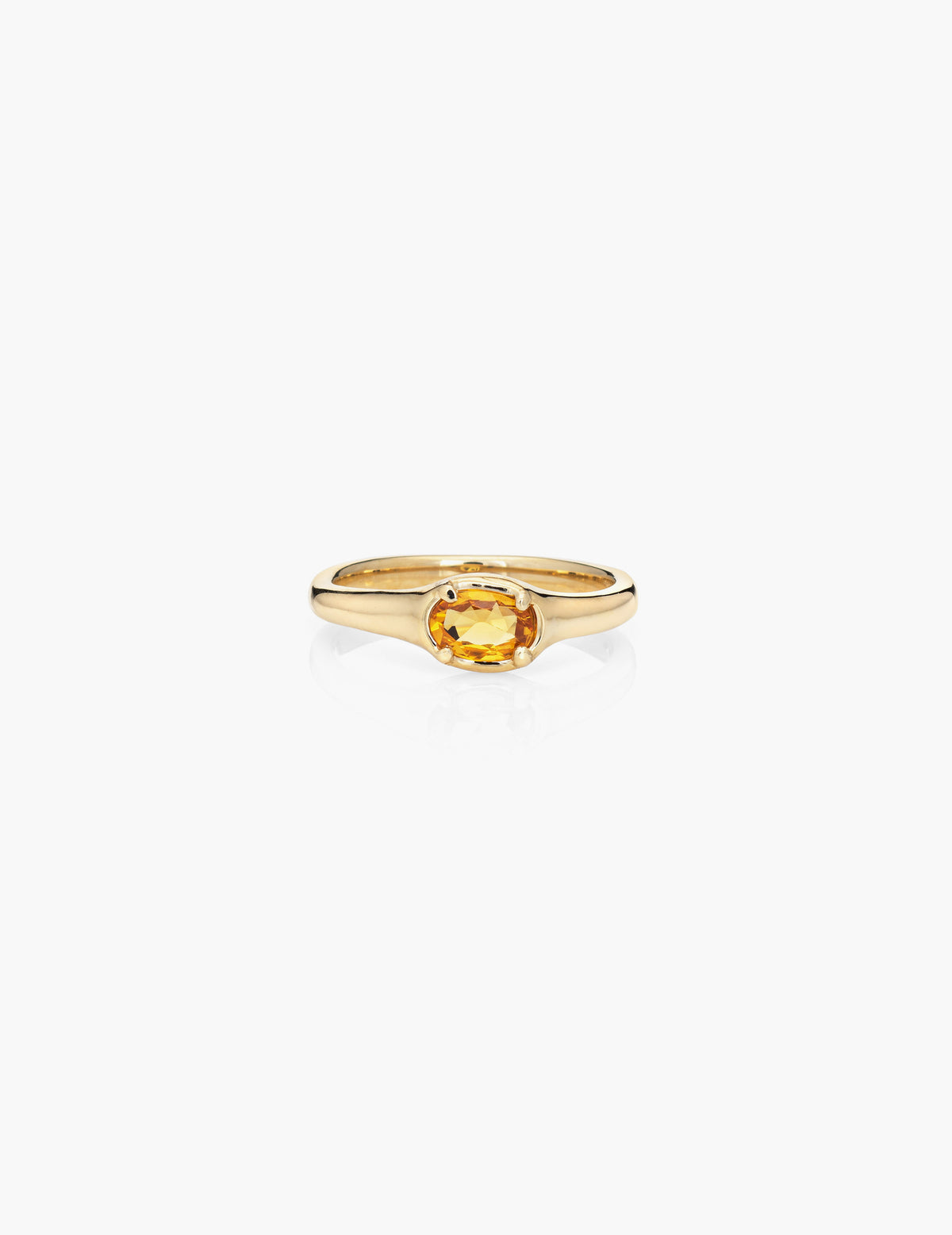 Yellow Sapphire Ring